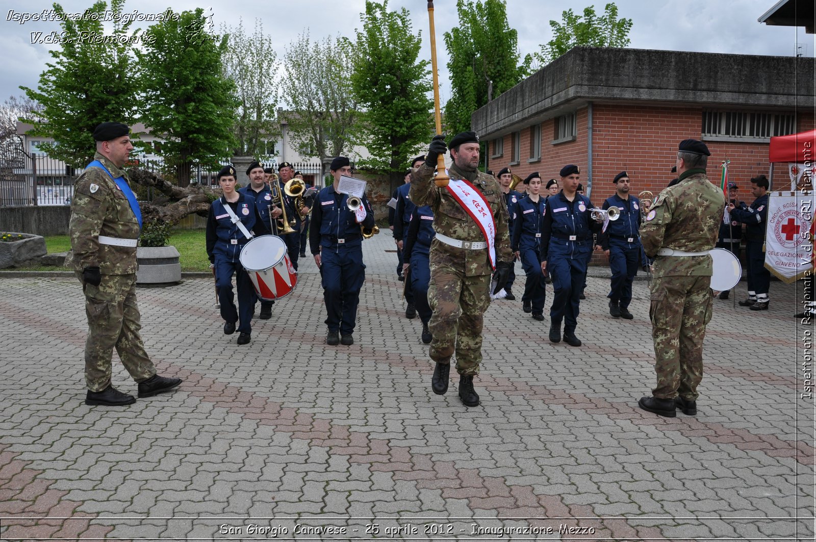 San Giorgio Canavese - 25 aprile 2012 - Inaugurazione Mezzo - Croce Rossa Italiana - Ispettorato Regionale Volontari del Soccorso Piemonte