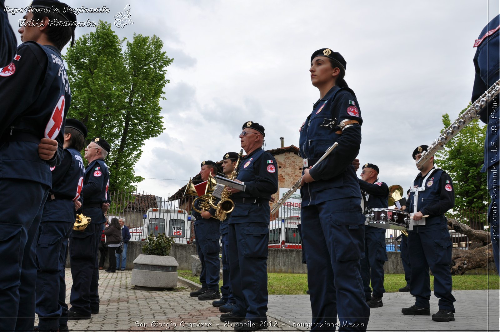 San Giorgio Canavese - 25 aprile 2012 - Inaugurazione Mezzo - Croce Rossa Italiana - Ispettorato Regionale Volontari del Soccorso Piemonte