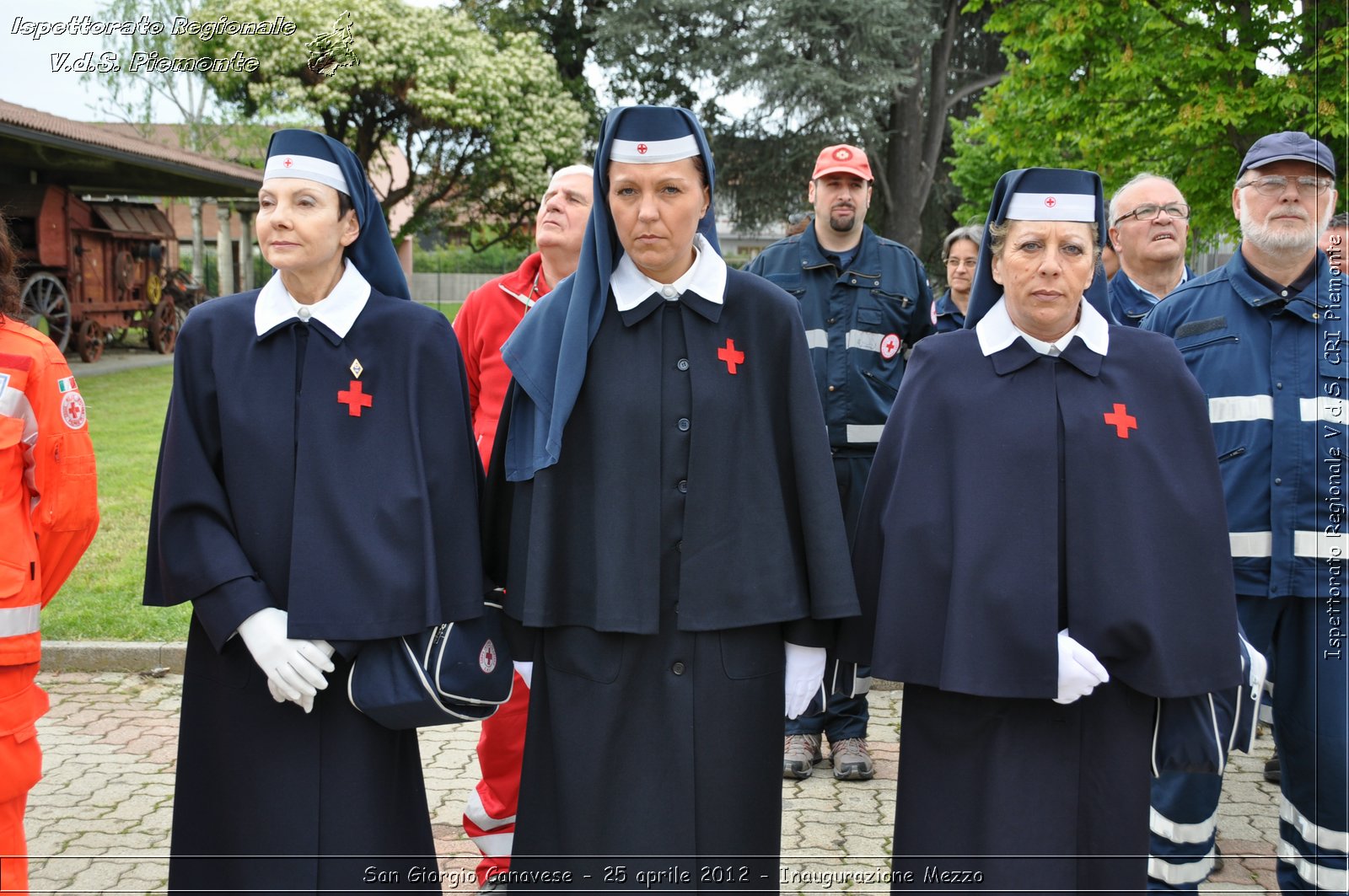 San Giorgio Canavese - 25 aprile 2012 - Inaugurazione Mezzo - Croce Rossa Italiana - Ispettorato Regionale Volontari del Soccorso Piemonte