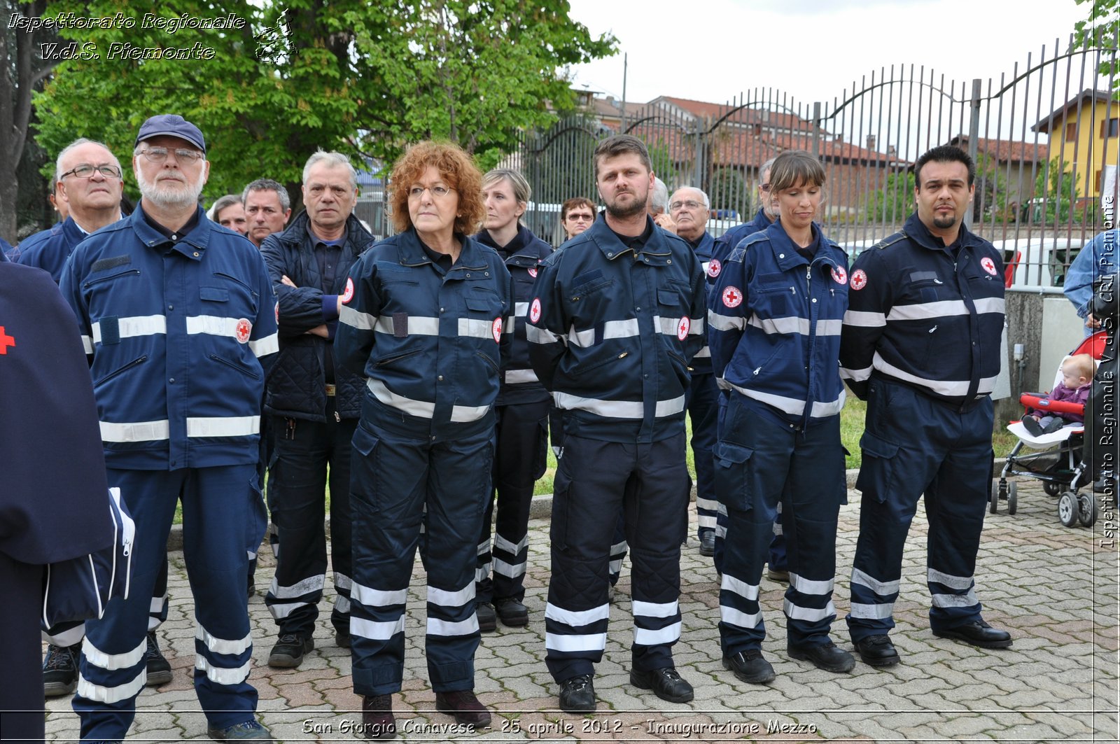 San Giorgio Canavese - 25 aprile 2012 - Inaugurazione Mezzo - Croce Rossa Italiana - Ispettorato Regionale Volontari del Soccorso Piemonte