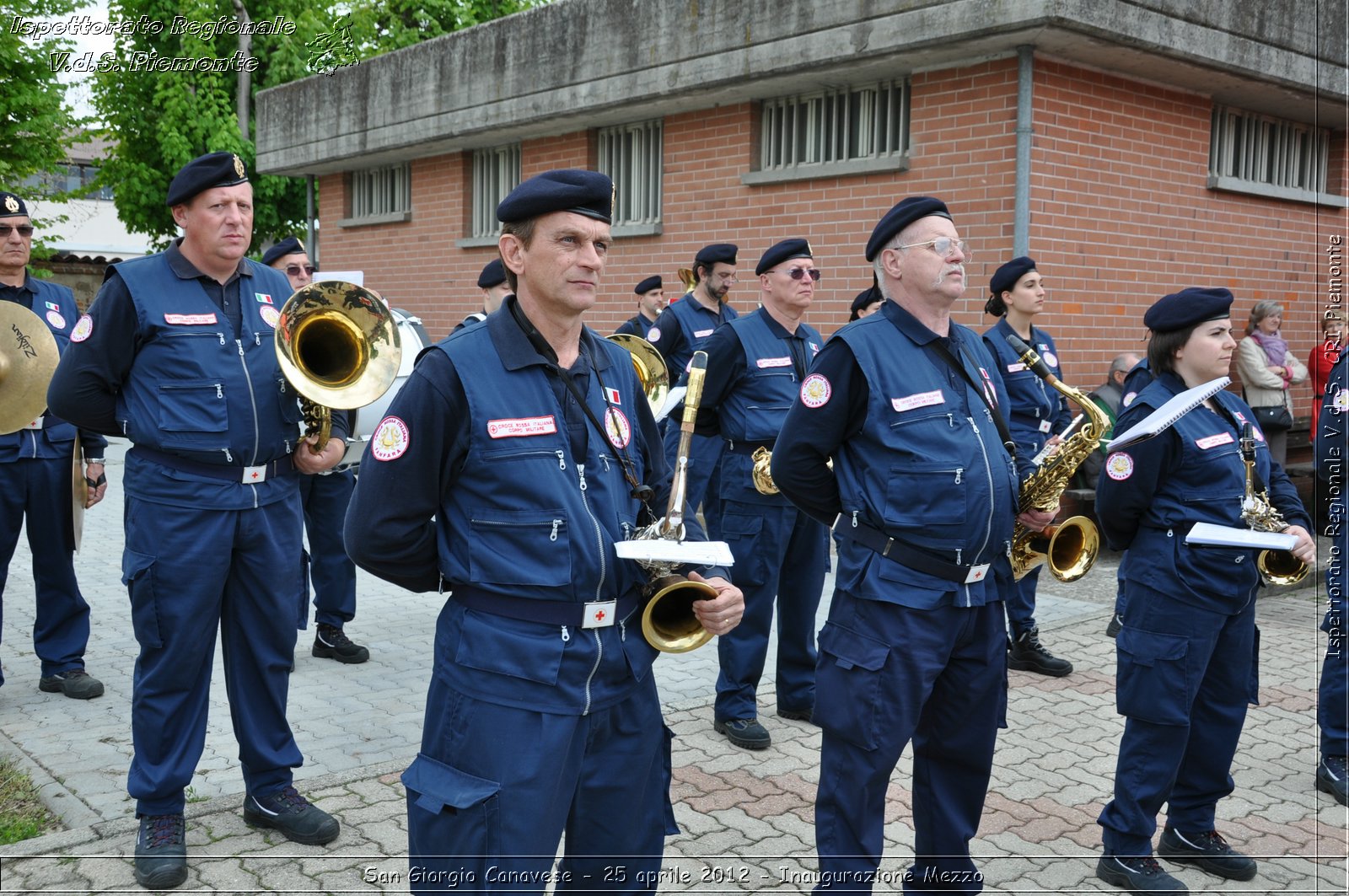 San Giorgio Canavese - 25 aprile 2012 - Inaugurazione Mezzo - Croce Rossa Italiana - Ispettorato Regionale Volontari del Soccorso Piemonte