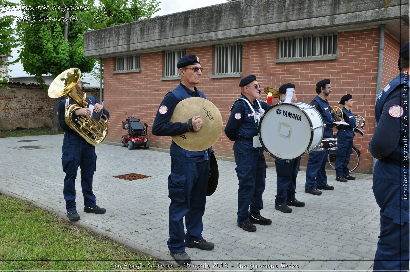 San Giorgio Canavese - 25 aprile 2012 - Inaugurazione Mezzo - Croce Rossa Italiana - Ispettorato Regionale Volontari del Soccorso Piemonte