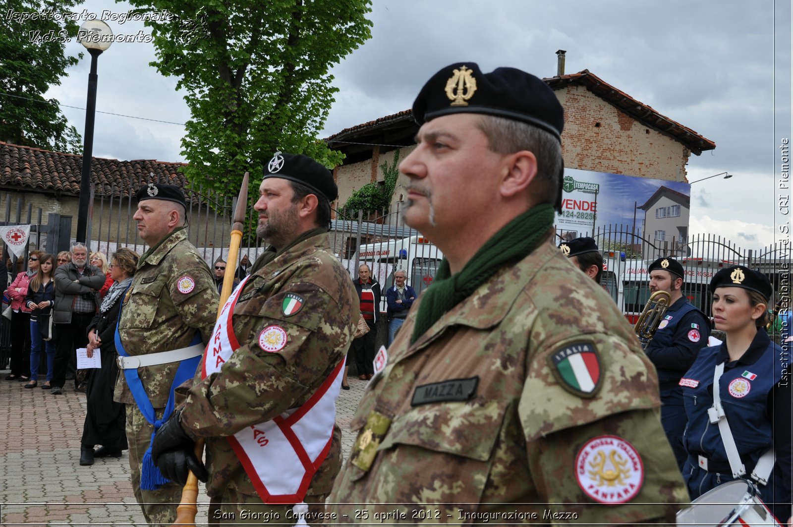 San Giorgio Canavese - 25 aprile 2012 - Inaugurazione Mezzo - Croce Rossa Italiana - Ispettorato Regionale Volontari del Soccorso Piemonte