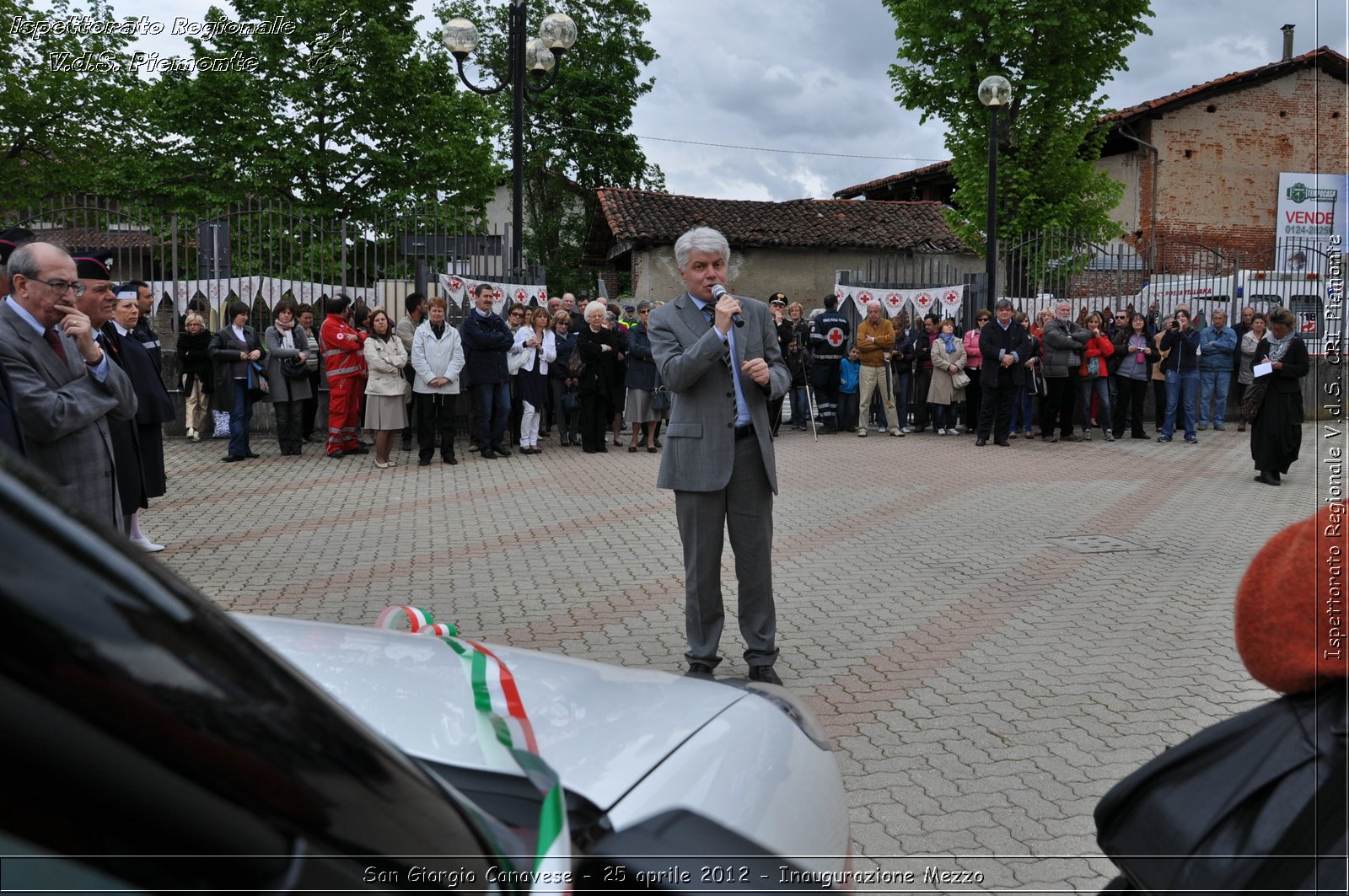 San Giorgio Canavese - 25 aprile 2012 - Inaugurazione Mezzo - Croce Rossa Italiana - Ispettorato Regionale Volontari del Soccorso Piemonte