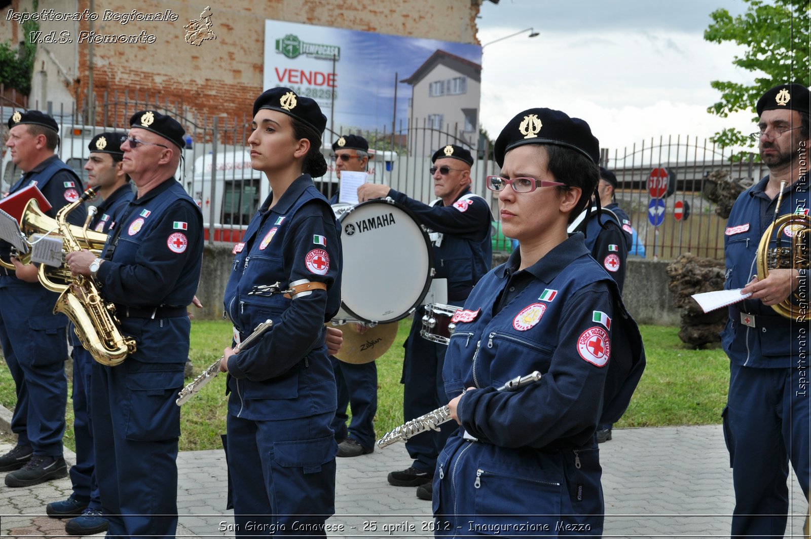 San Giorgio Canavese - 25 aprile 2012 - Inaugurazione Mezzo - Croce Rossa Italiana - Ispettorato Regionale Volontari del Soccorso Piemonte