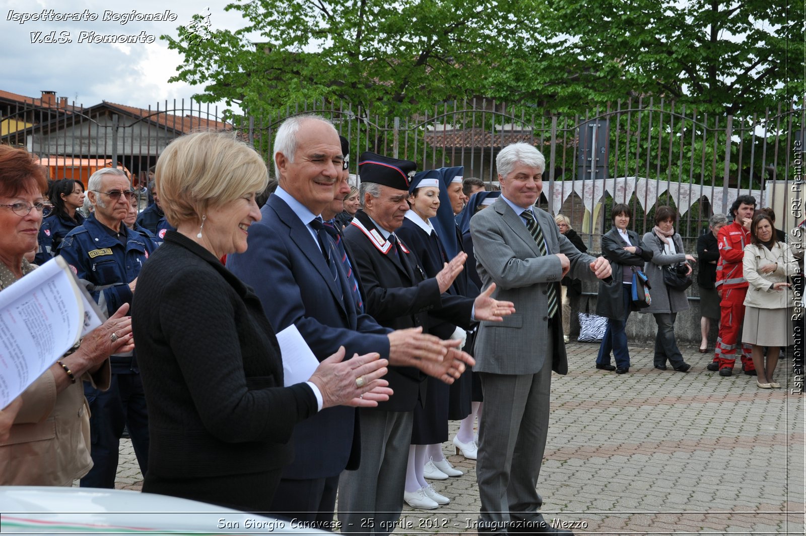 San Giorgio Canavese - 25 aprile 2012 - Inaugurazione Mezzo - Croce Rossa Italiana - Ispettorato Regionale Volontari del Soccorso Piemonte