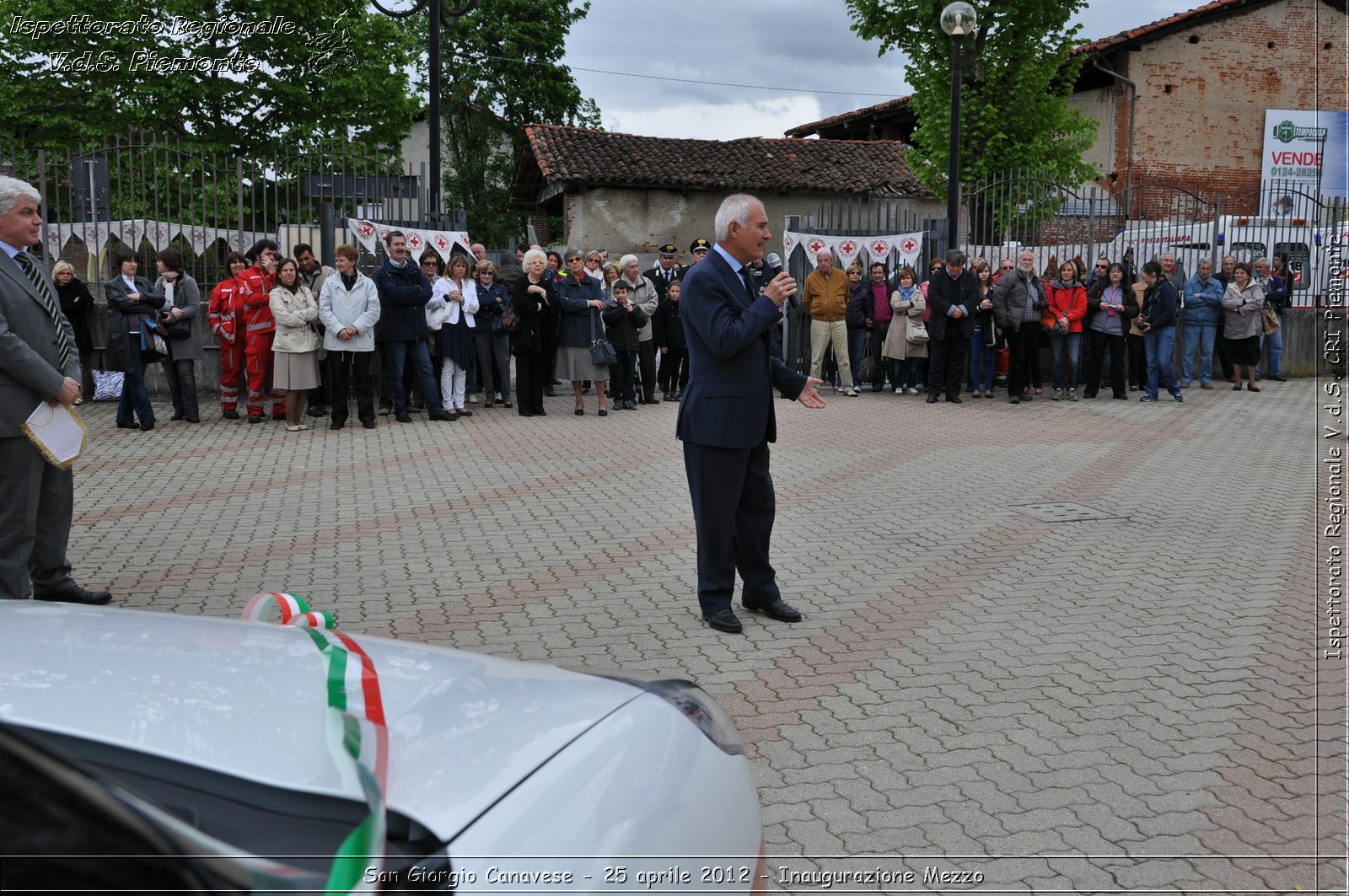 San Giorgio Canavese - 25 aprile 2012 - Inaugurazione Mezzo - Croce Rossa Italiana - Ispettorato Regionale Volontari del Soccorso Piemonte