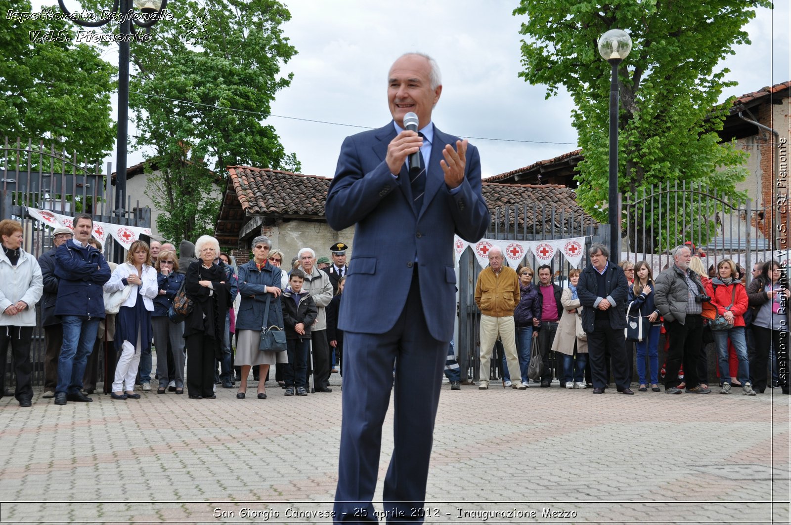 San Giorgio Canavese - 25 aprile 2012 - Inaugurazione Mezzo - Croce Rossa Italiana - Ispettorato Regionale Volontari del Soccorso Piemonte