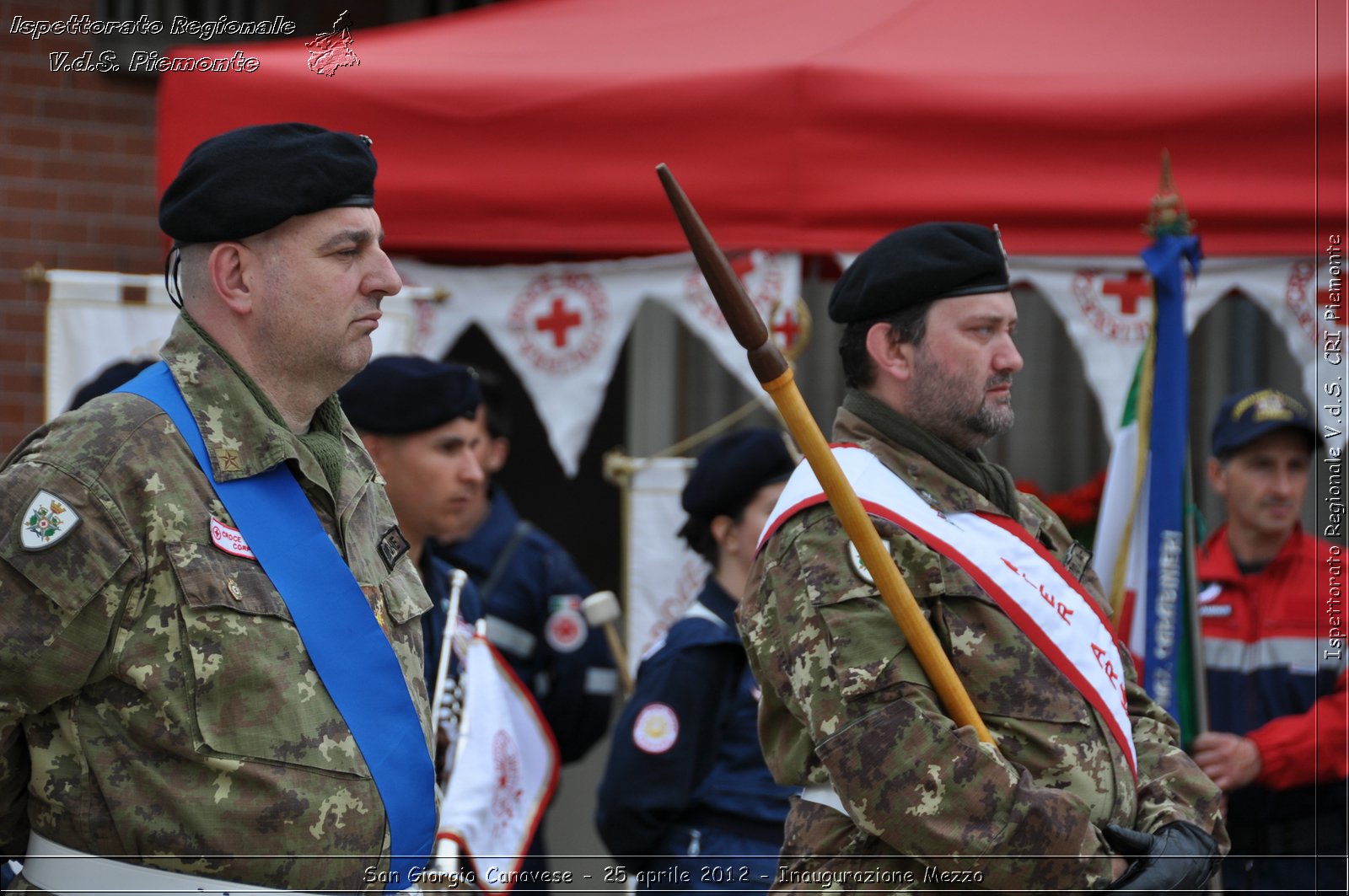 San Giorgio Canavese - 25 aprile 2012 - Inaugurazione Mezzo - Croce Rossa Italiana - Ispettorato Regionale Volontari del Soccorso Piemonte