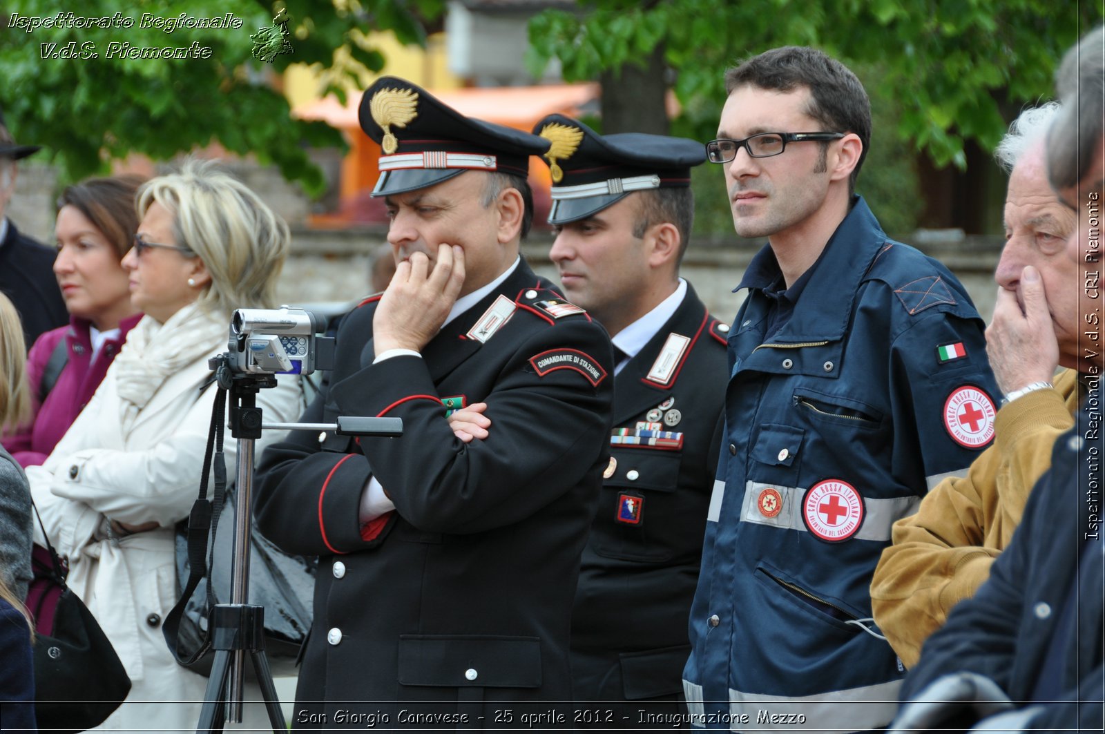 San Giorgio Canavese - 25 aprile 2012 - Inaugurazione Mezzo - Croce Rossa Italiana - Ispettorato Regionale Volontari del Soccorso Piemonte