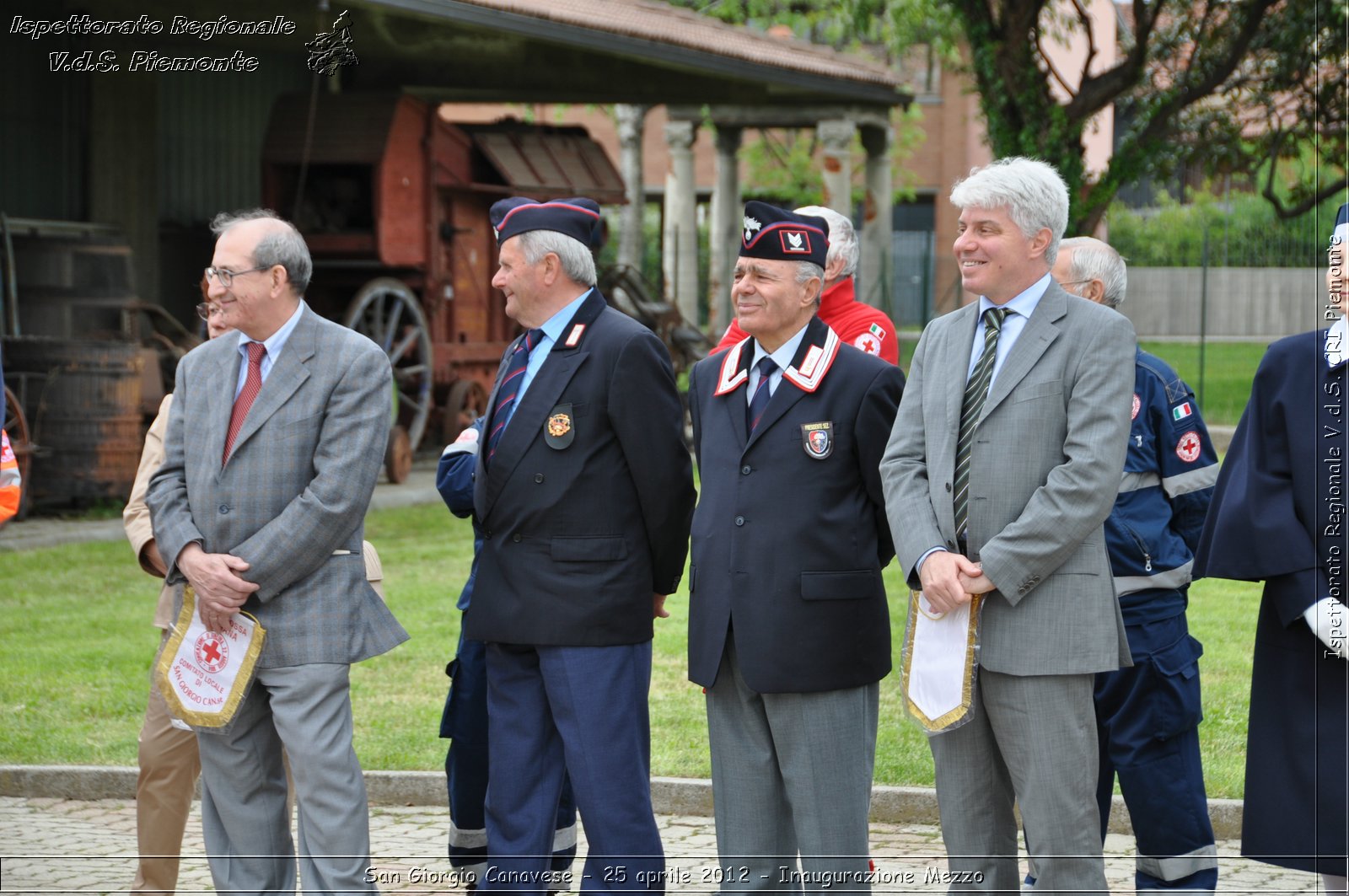 San Giorgio Canavese - 25 aprile 2012 - Inaugurazione Mezzo - Croce Rossa Italiana - Ispettorato Regionale Volontari del Soccorso Piemonte