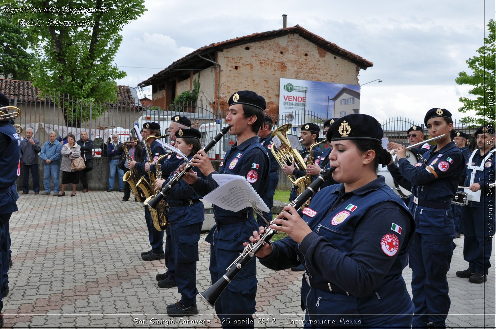 San Giorgio Canavese - 25 aprile 2012 - Inaugurazione Mezzo - Croce Rossa Italiana - Ispettorato Regionale Volontari del Soccorso Piemonte