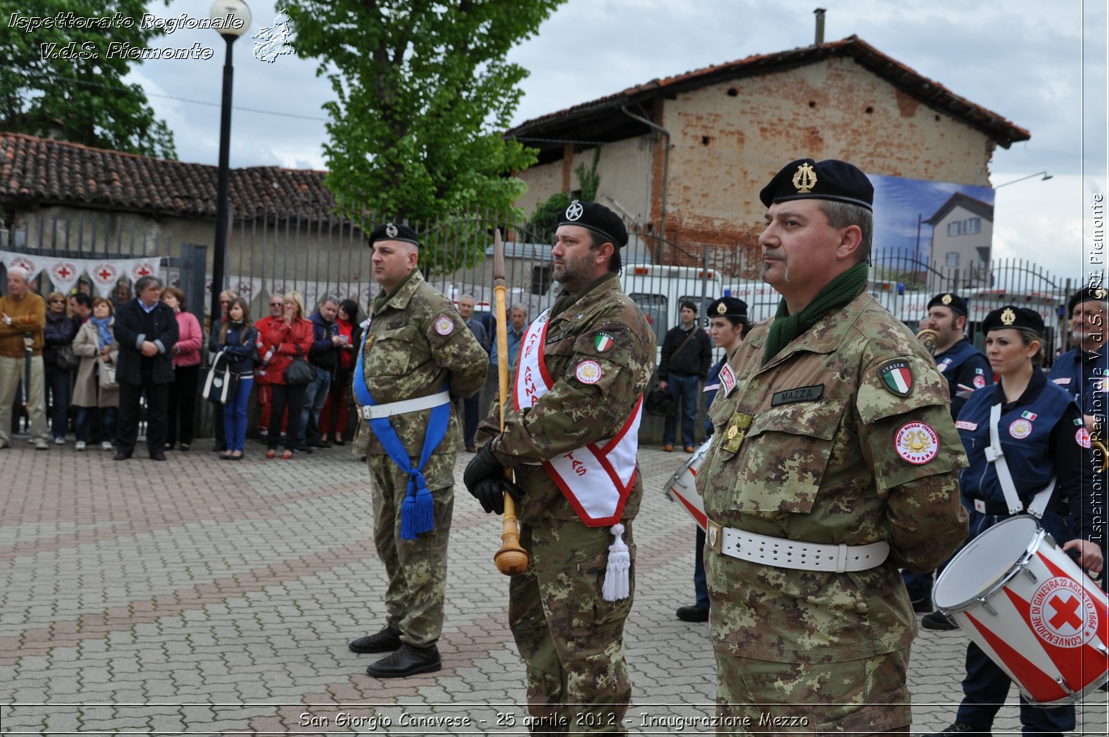 San Giorgio Canavese - 25 aprile 2012 - Inaugurazione Mezzo - Croce Rossa Italiana - Ispettorato Regionale Volontari del Soccorso Piemonte