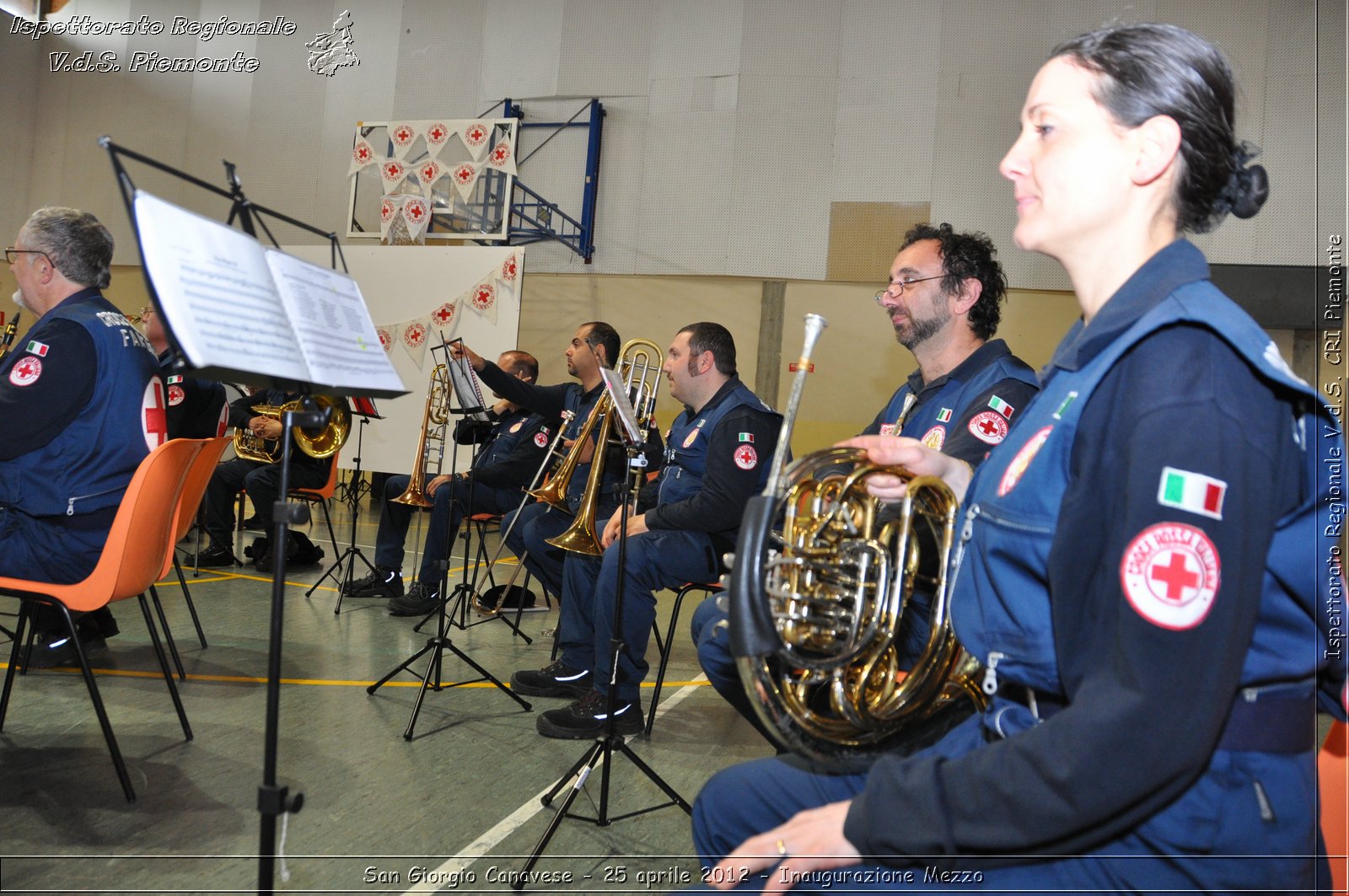 San Giorgio Canavese - 25 aprile 2012 - Inaugurazione Mezzo - Croce Rossa Italiana - Ispettorato Regionale Volontari del Soccorso Piemonte