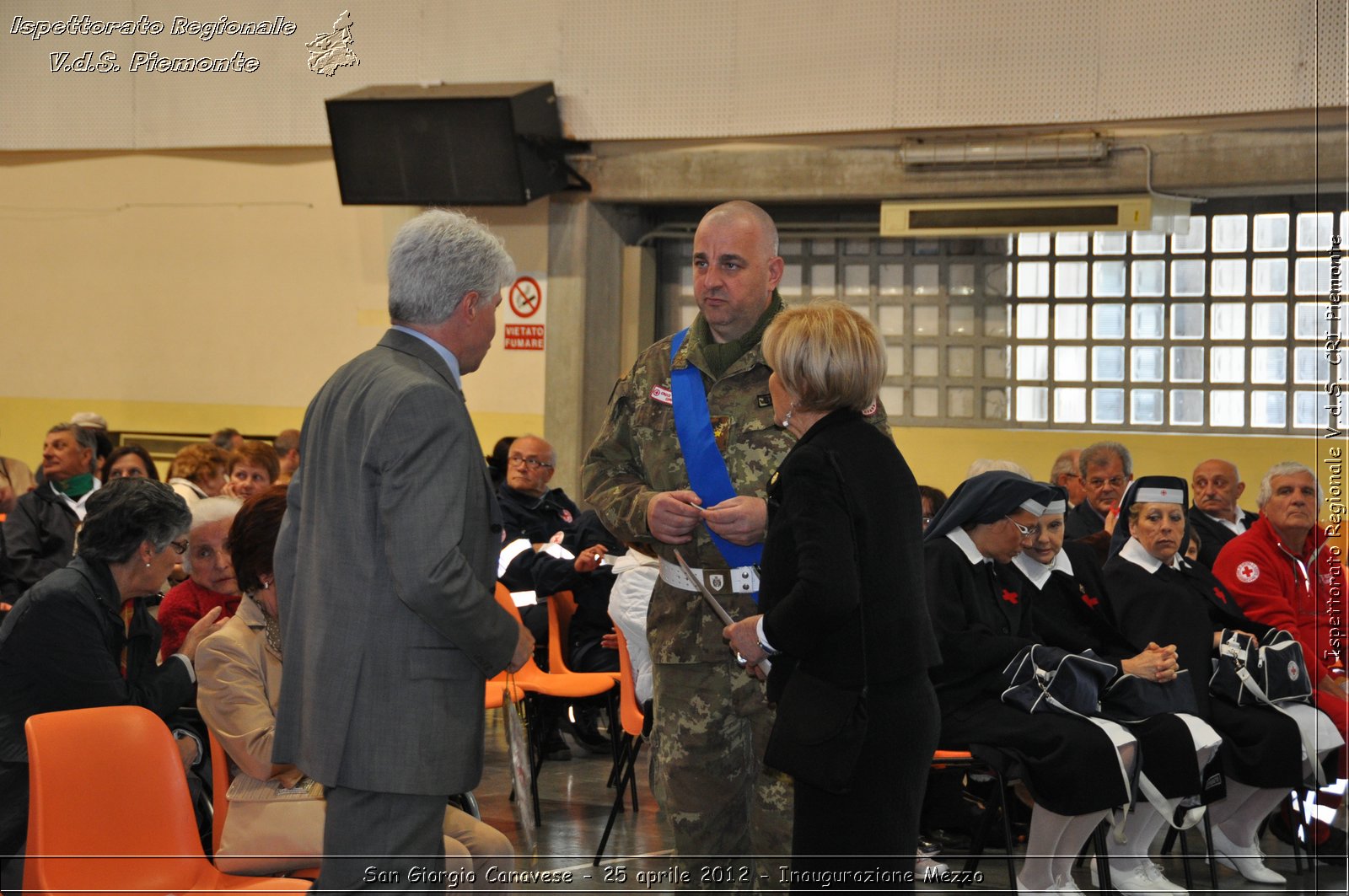 San Giorgio Canavese - 25 aprile 2012 - Inaugurazione Mezzo - Croce Rossa Italiana - Ispettorato Regionale Volontari del Soccorso Piemonte