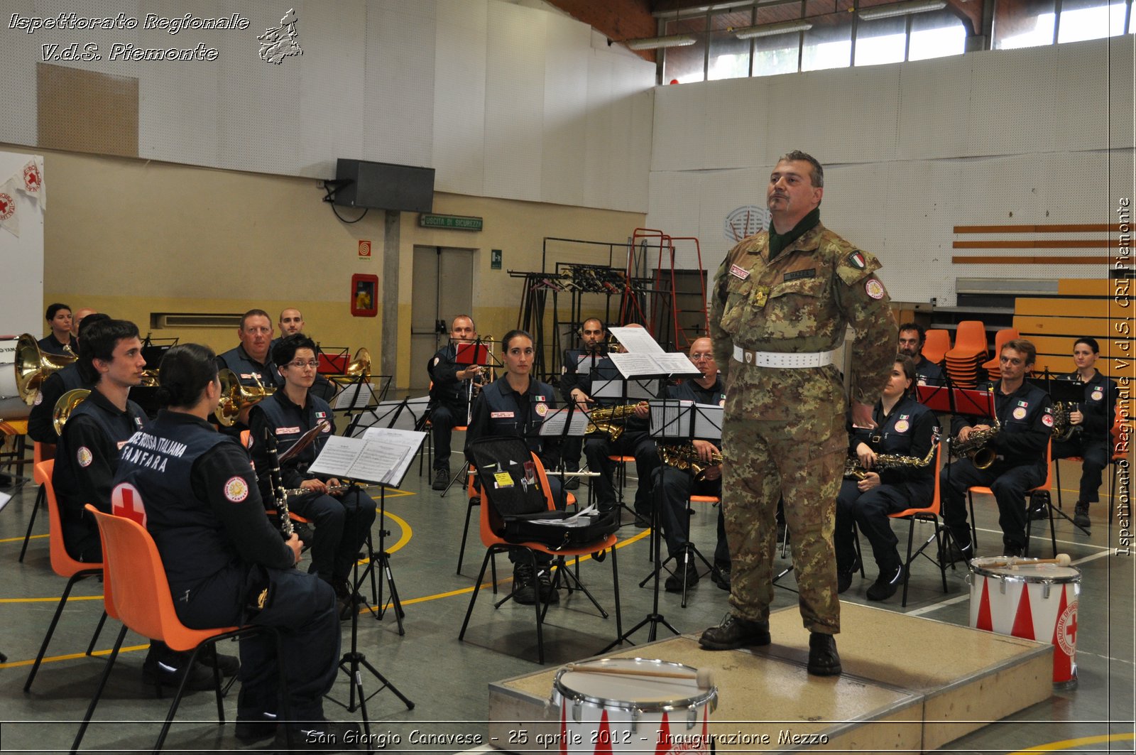 San Giorgio Canavese - 25 aprile 2012 - Inaugurazione Mezzo - Croce Rossa Italiana - Ispettorato Regionale Volontari del Soccorso Piemonte