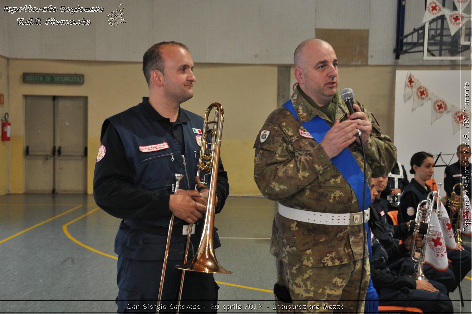 San Giorgio Canavese - 25 aprile 2012 - Inaugurazione Mezzo - Croce Rossa Italiana - Ispettorato Regionale Volontari del Soccorso Piemonte