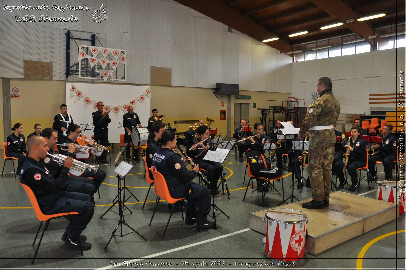 San Giorgio Canavese - 25 aprile 2012 - Inaugurazione Mezzo - Croce Rossa Italiana - Ispettorato Regionale Volontari del Soccorso Piemonte