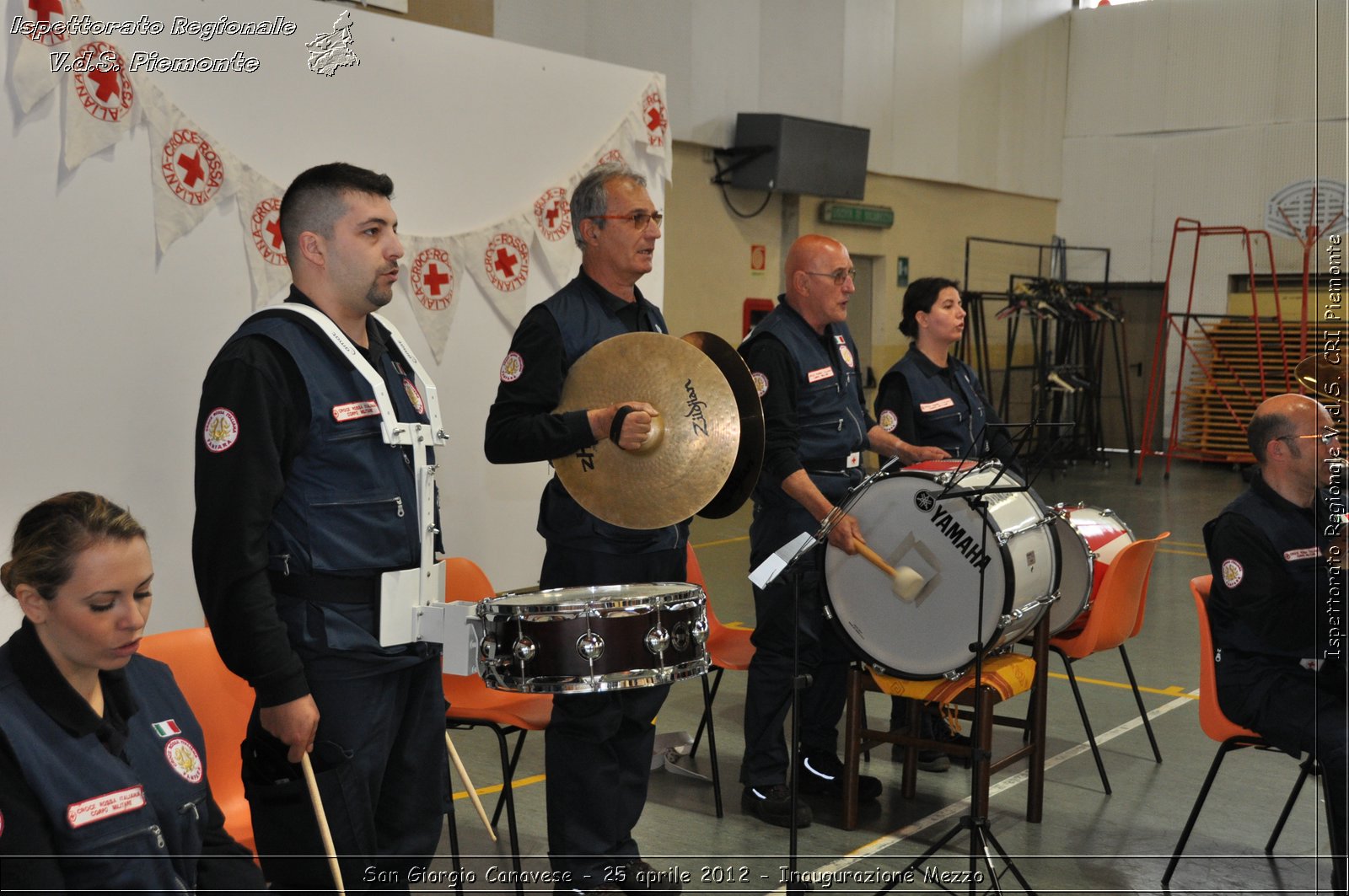 San Giorgio Canavese - 25 aprile 2012 - Inaugurazione Mezzo - Croce Rossa Italiana - Ispettorato Regionale Volontari del Soccorso Piemonte