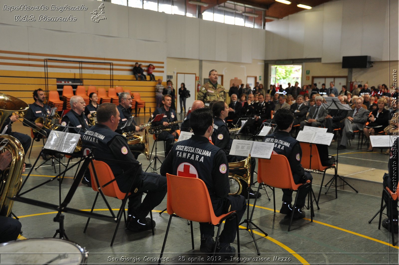 San Giorgio Canavese - 25 aprile 2012 - Inaugurazione Mezzo - Croce Rossa Italiana - Ispettorato Regionale Volontari del Soccorso Piemonte