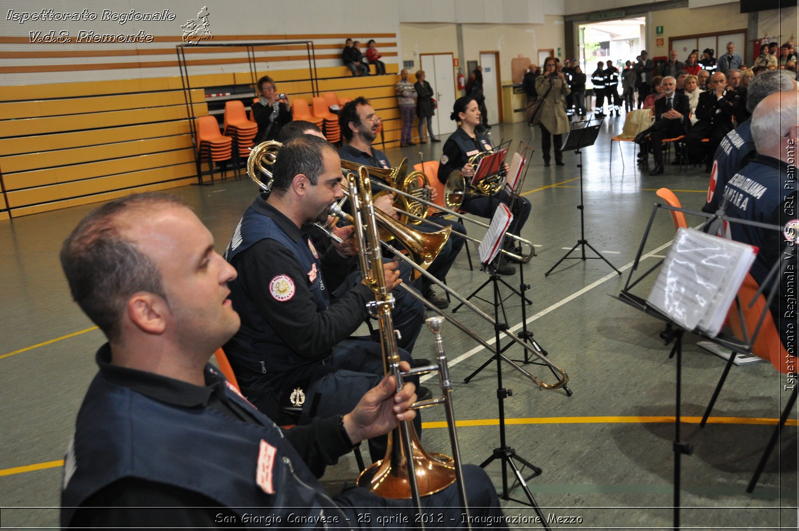 San Giorgio Canavese - 25 aprile 2012 - Inaugurazione Mezzo - Croce Rossa Italiana - Ispettorato Regionale Volontari del Soccorso Piemonte