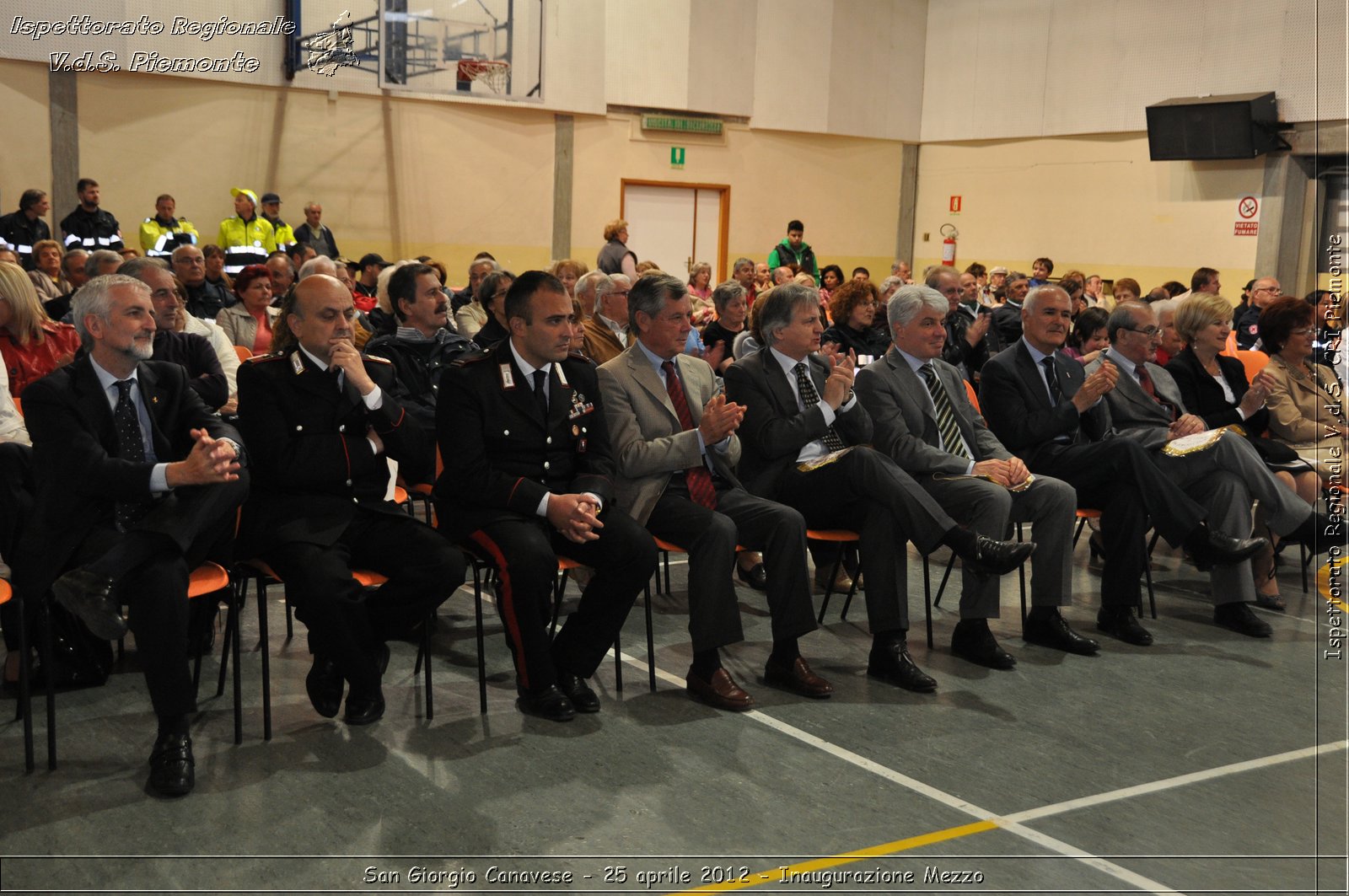 San Giorgio Canavese - 25 aprile 2012 - Inaugurazione Mezzo - Croce Rossa Italiana - Ispettorato Regionale Volontari del Soccorso Piemonte