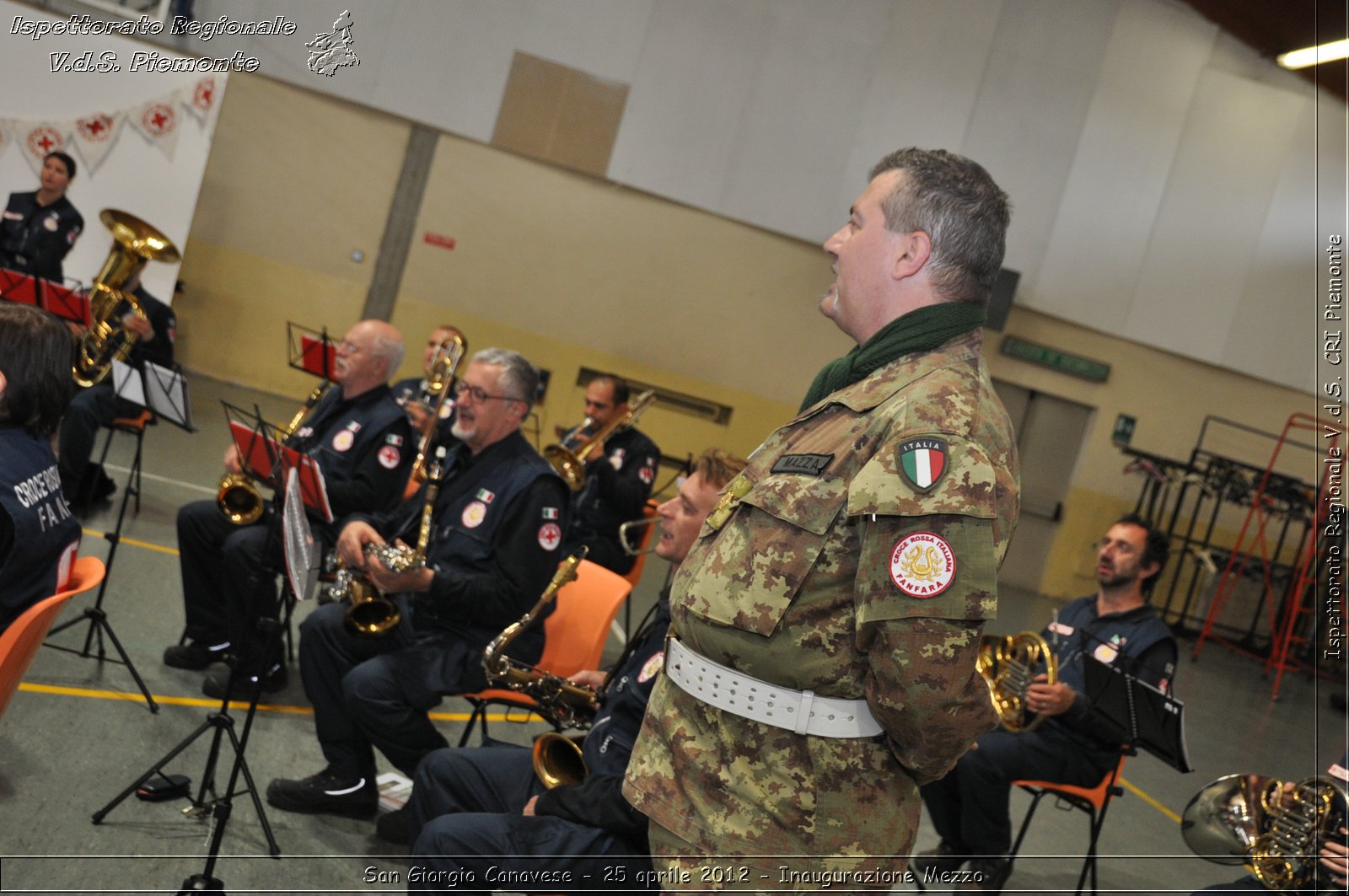 San Giorgio Canavese - 25 aprile 2012 - Inaugurazione Mezzo - Croce Rossa Italiana - Ispettorato Regionale Volontari del Soccorso Piemonte