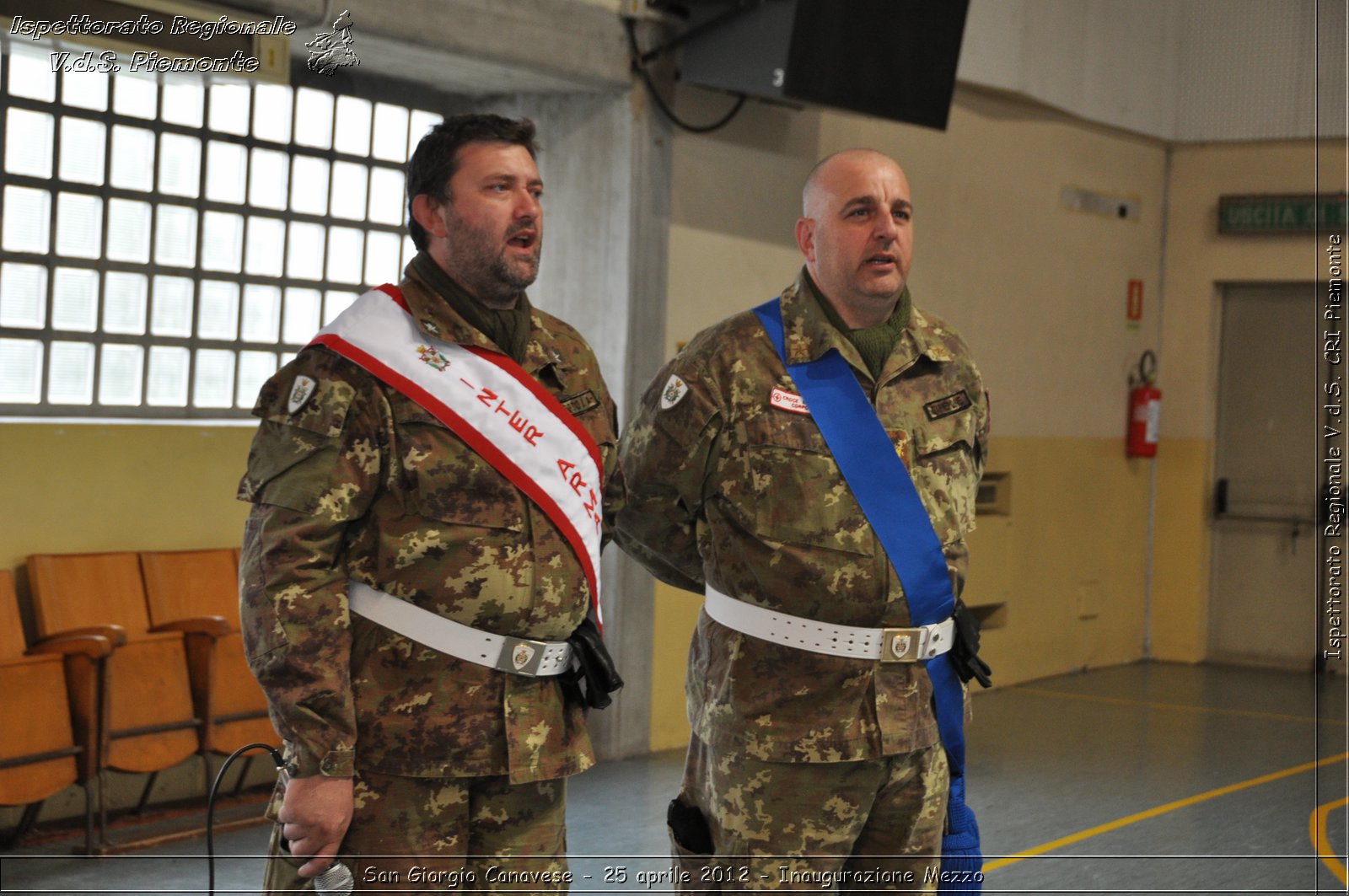 San Giorgio Canavese - 25 aprile 2012 - Inaugurazione Mezzo - Croce Rossa Italiana - Ispettorato Regionale Volontari del Soccorso Piemonte