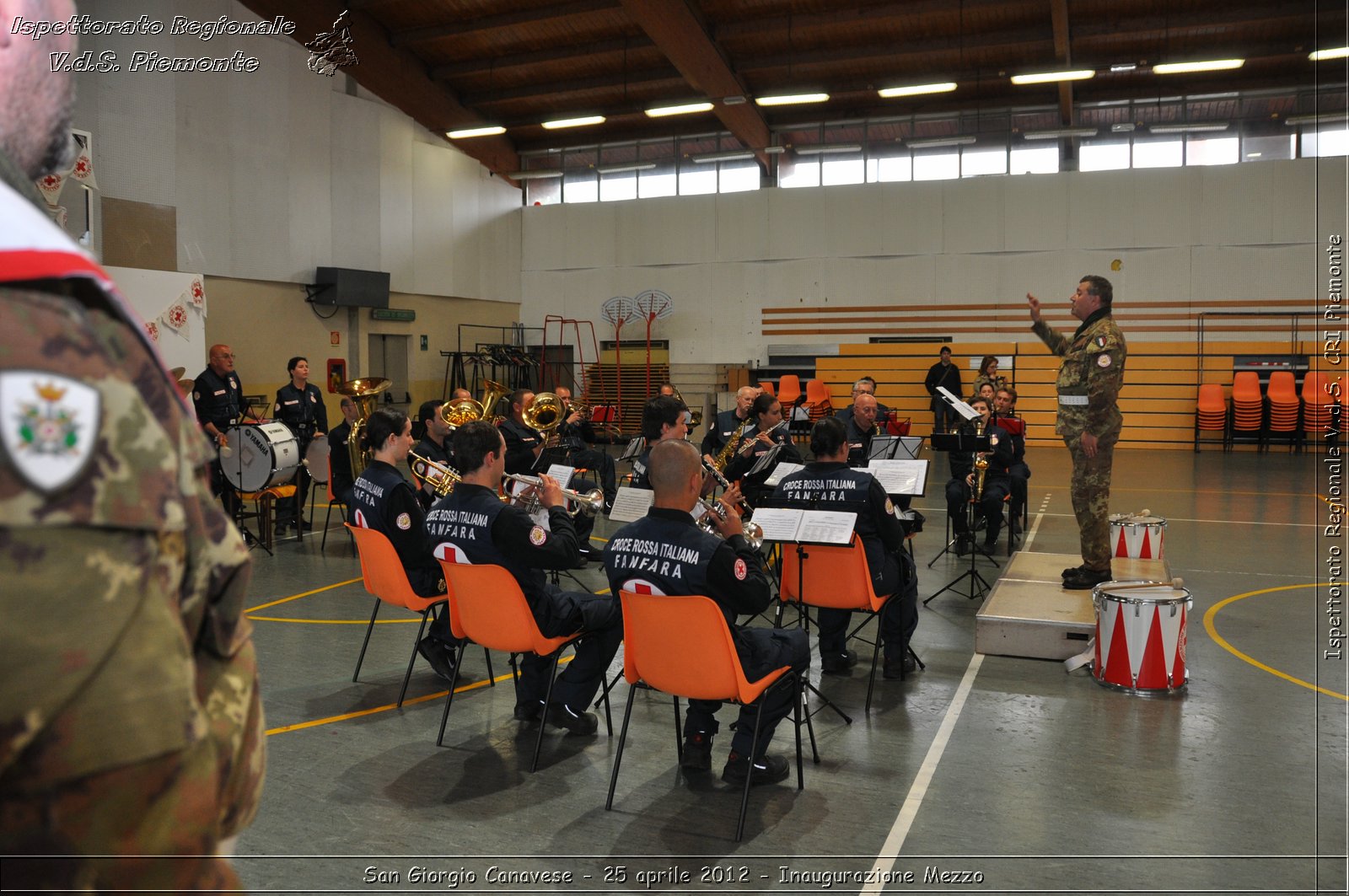 San Giorgio Canavese - 25 aprile 2012 - Inaugurazione Mezzo - Croce Rossa Italiana - Ispettorato Regionale Volontari del Soccorso Piemonte