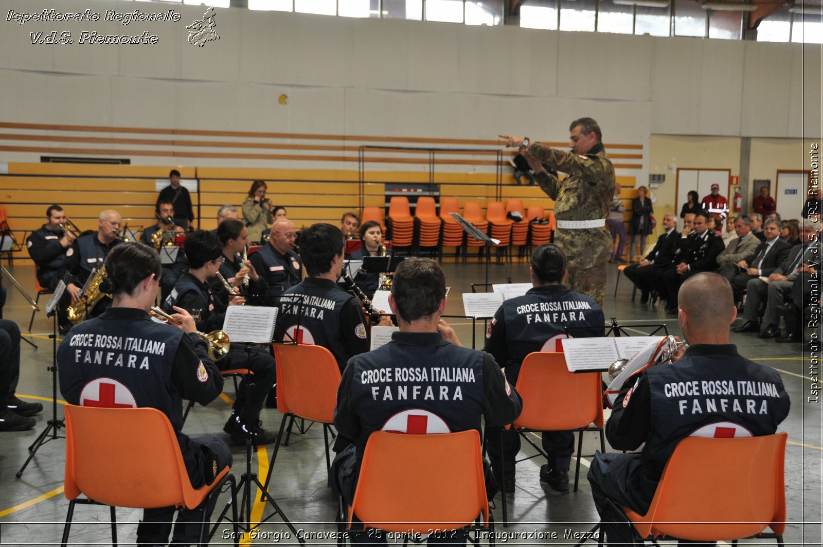 San Giorgio Canavese - 25 aprile 2012 - Inaugurazione Mezzo - Croce Rossa Italiana - Ispettorato Regionale Volontari del Soccorso Piemonte