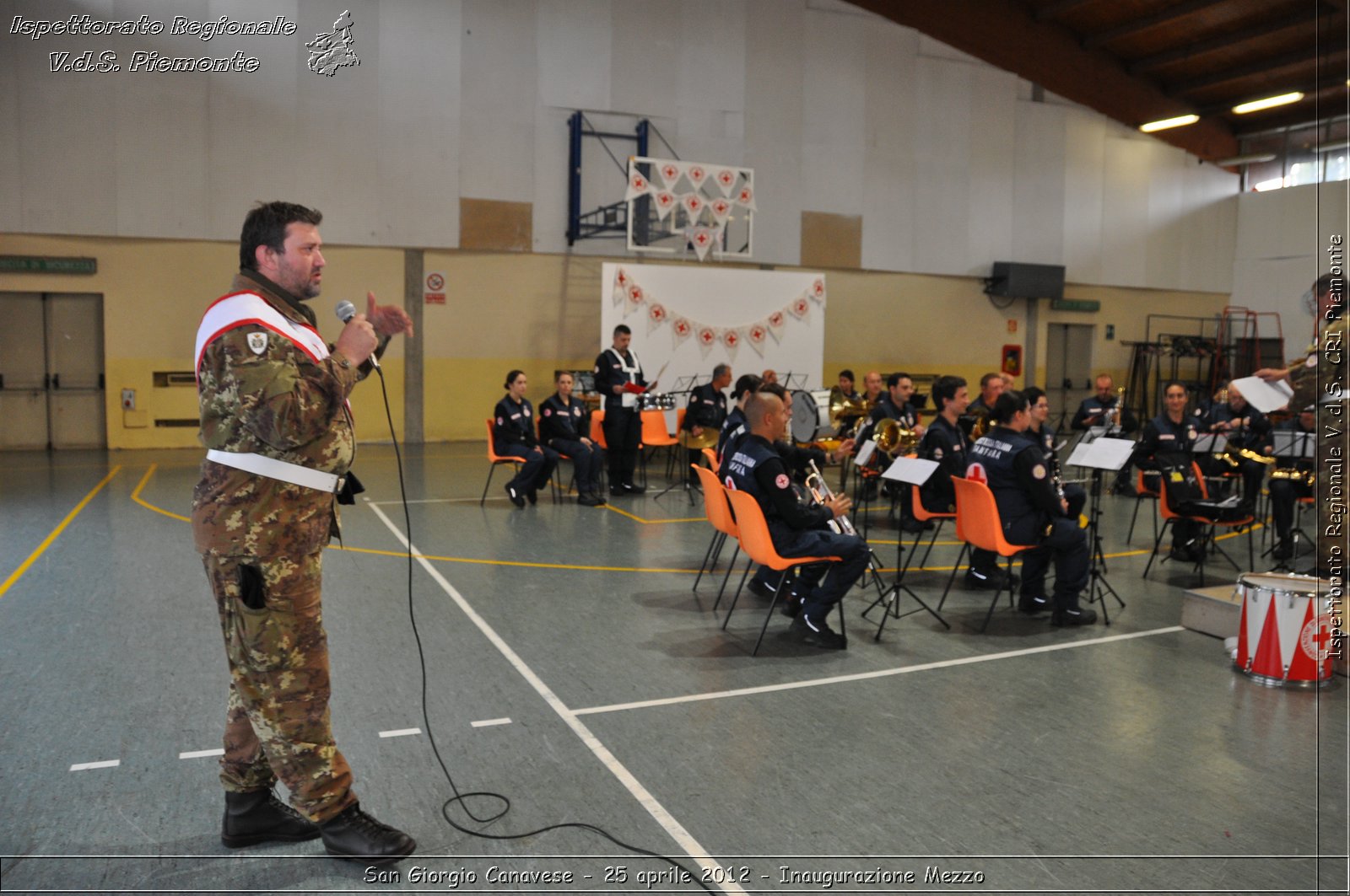 San Giorgio Canavese - 25 aprile 2012 - Inaugurazione Mezzo - Croce Rossa Italiana - Ispettorato Regionale Volontari del Soccorso Piemonte