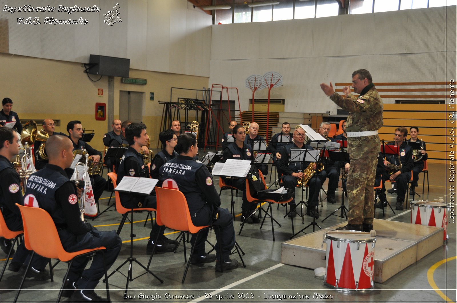 San Giorgio Canavese - 25 aprile 2012 - Inaugurazione Mezzo - Croce Rossa Italiana - Ispettorato Regionale Volontari del Soccorso Piemonte