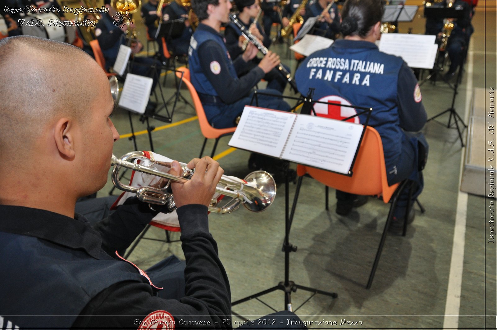 San Giorgio Canavese - 25 aprile 2012 - Inaugurazione Mezzo - Croce Rossa Italiana - Ispettorato Regionale Volontari del Soccorso Piemonte