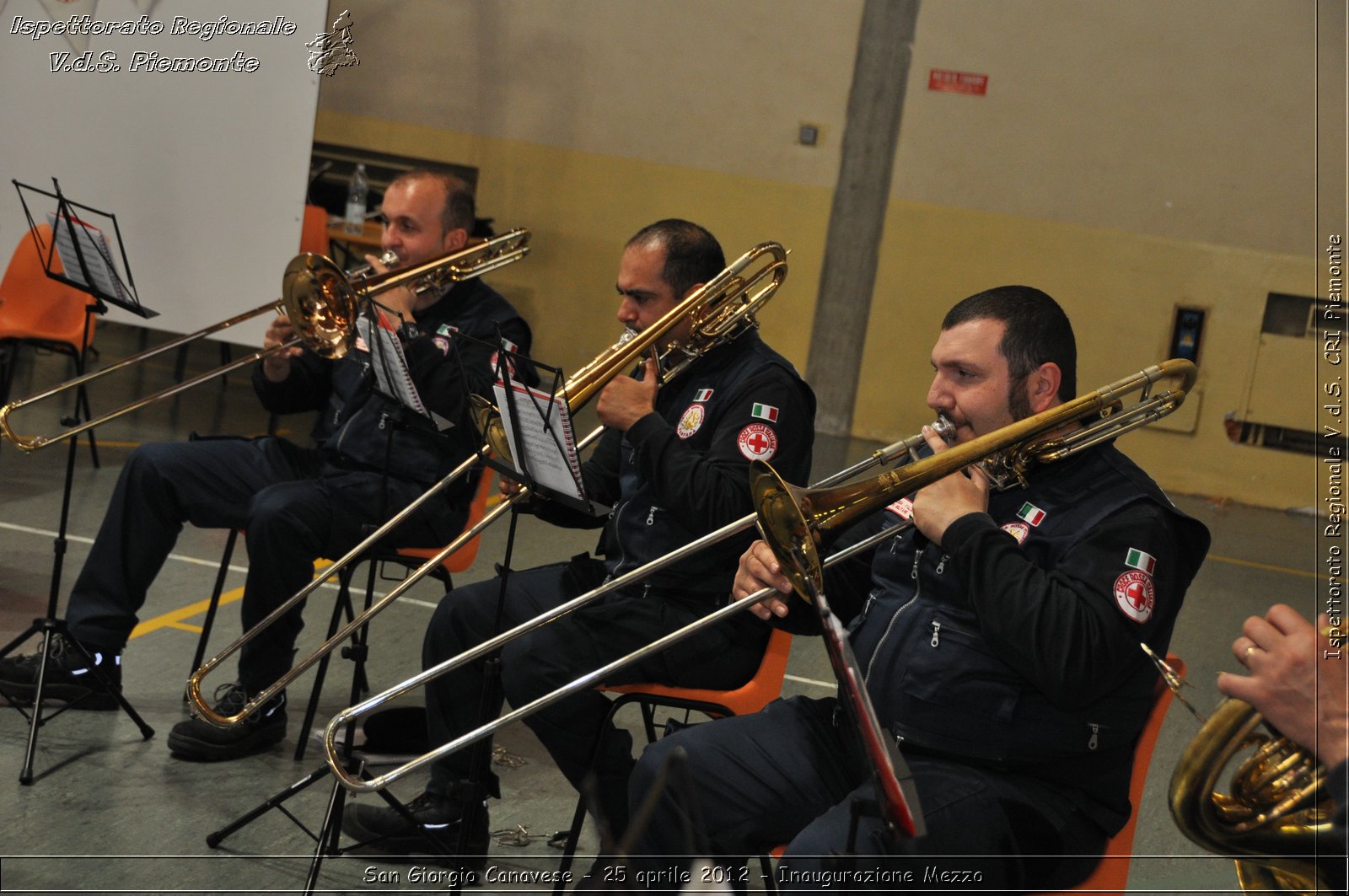 San Giorgio Canavese - 25 aprile 2012 - Inaugurazione Mezzo - Croce Rossa Italiana - Ispettorato Regionale Volontari del Soccorso Piemonte