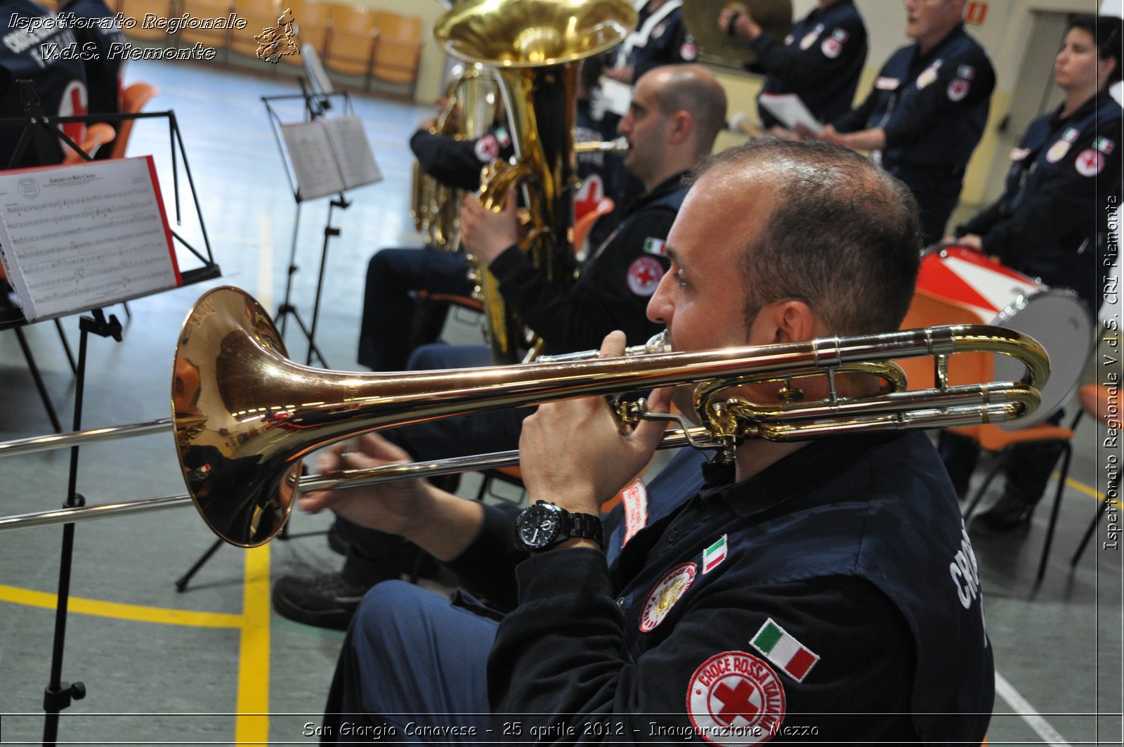 San Giorgio Canavese - 25 aprile 2012 - Inaugurazione Mezzo - Croce Rossa Italiana - Ispettorato Regionale Volontari del Soccorso Piemonte