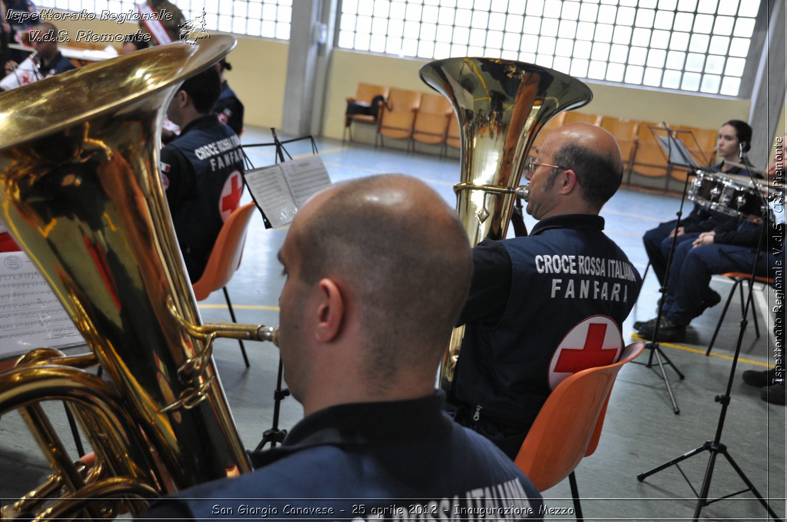 San Giorgio Canavese - 25 aprile 2012 - Inaugurazione Mezzo - Croce Rossa Italiana - Ispettorato Regionale Volontari del Soccorso Piemonte