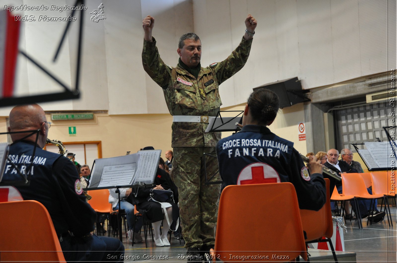 San Giorgio Canavese - 25 aprile 2012 - Inaugurazione Mezzo - Croce Rossa Italiana - Ispettorato Regionale Volontari del Soccorso Piemonte