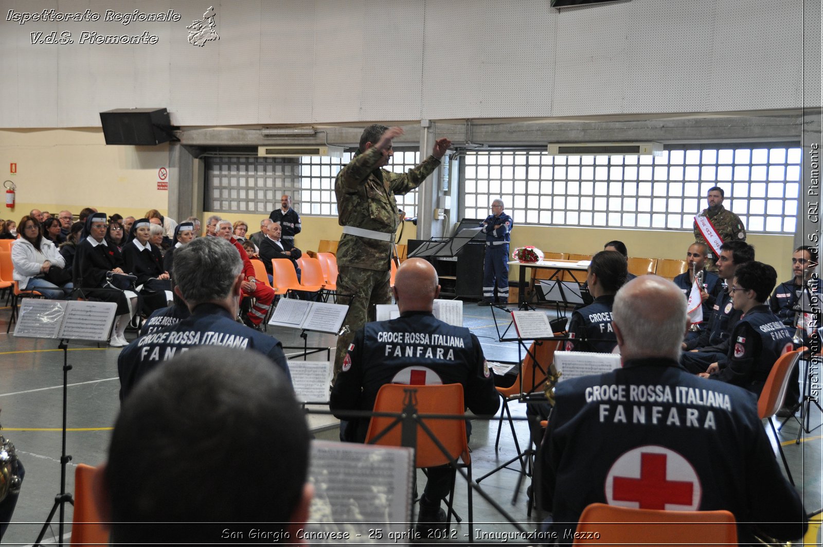 San Giorgio Canavese - 25 aprile 2012 - Inaugurazione Mezzo - Croce Rossa Italiana - Ispettorato Regionale Volontari del Soccorso Piemonte