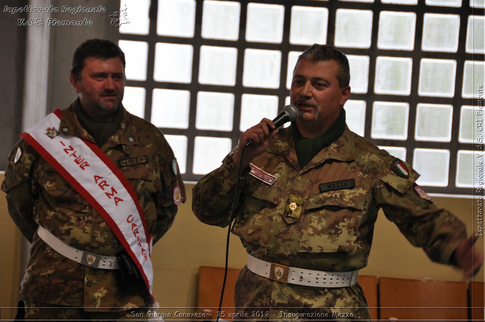 San Giorgio Canavese - 25 aprile 2012 - Inaugurazione Mezzo - Croce Rossa Italiana - Ispettorato Regionale Volontari del Soccorso Piemonte