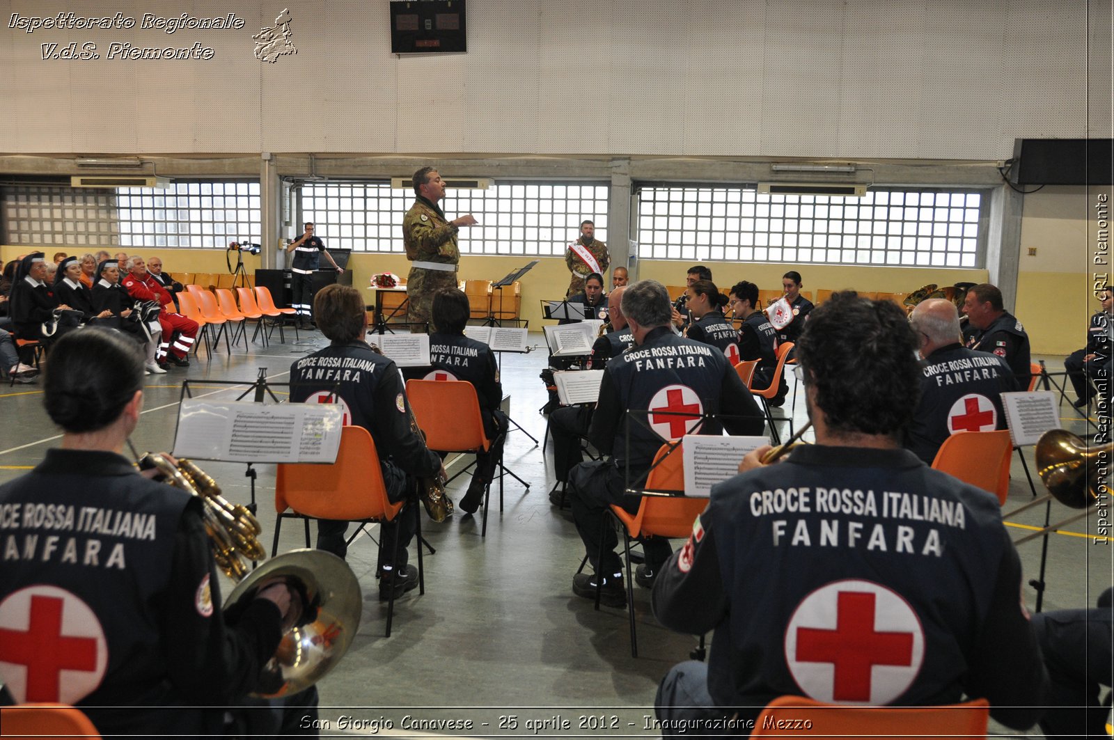 San Giorgio Canavese - 25 aprile 2012 - Inaugurazione Mezzo - Croce Rossa Italiana - Ispettorato Regionale Volontari del Soccorso Piemonte