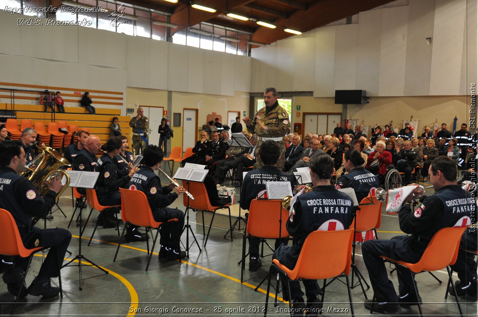 San Giorgio Canavese - 25 aprile 2012 - Inaugurazione Mezzo - Croce Rossa Italiana - Ispettorato Regionale Volontari del Soccorso Piemonte