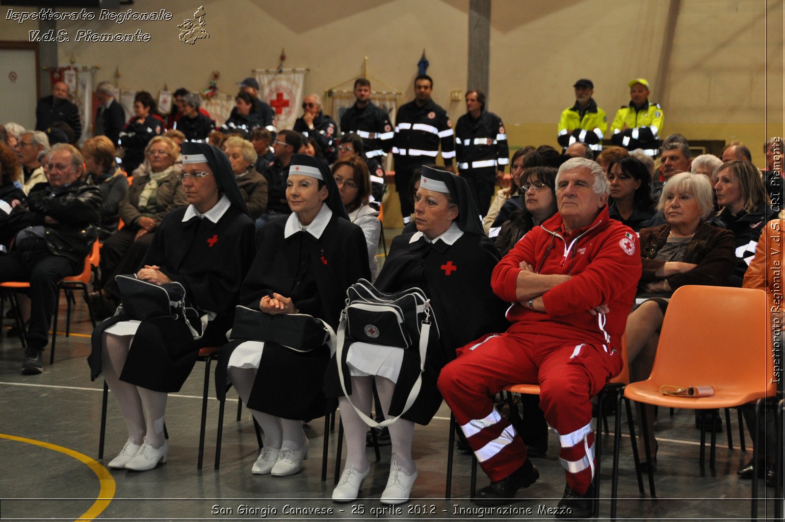 San Giorgio Canavese - 25 aprile 2012 - Inaugurazione Mezzo - Croce Rossa Italiana - Ispettorato Regionale Volontari del Soccorso Piemonte