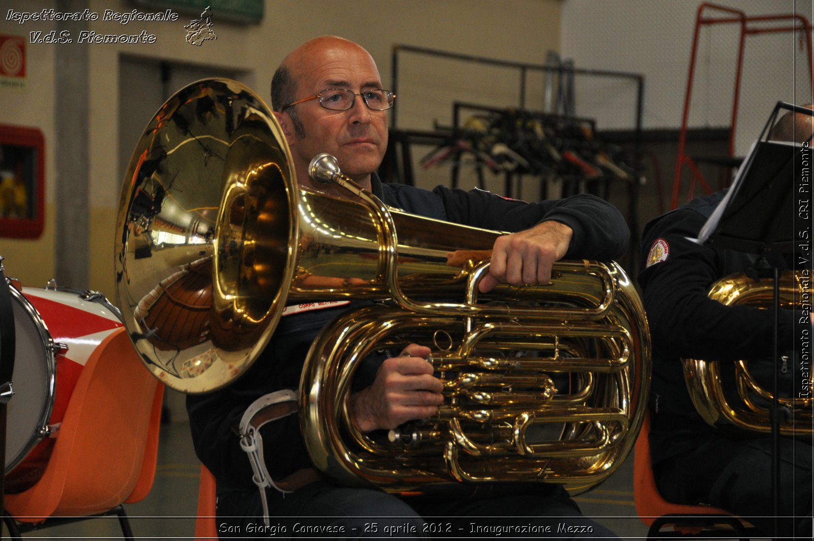 San Giorgio Canavese - 25 aprile 2012 - Inaugurazione Mezzo - Croce Rossa Italiana - Ispettorato Regionale Volontari del Soccorso Piemonte