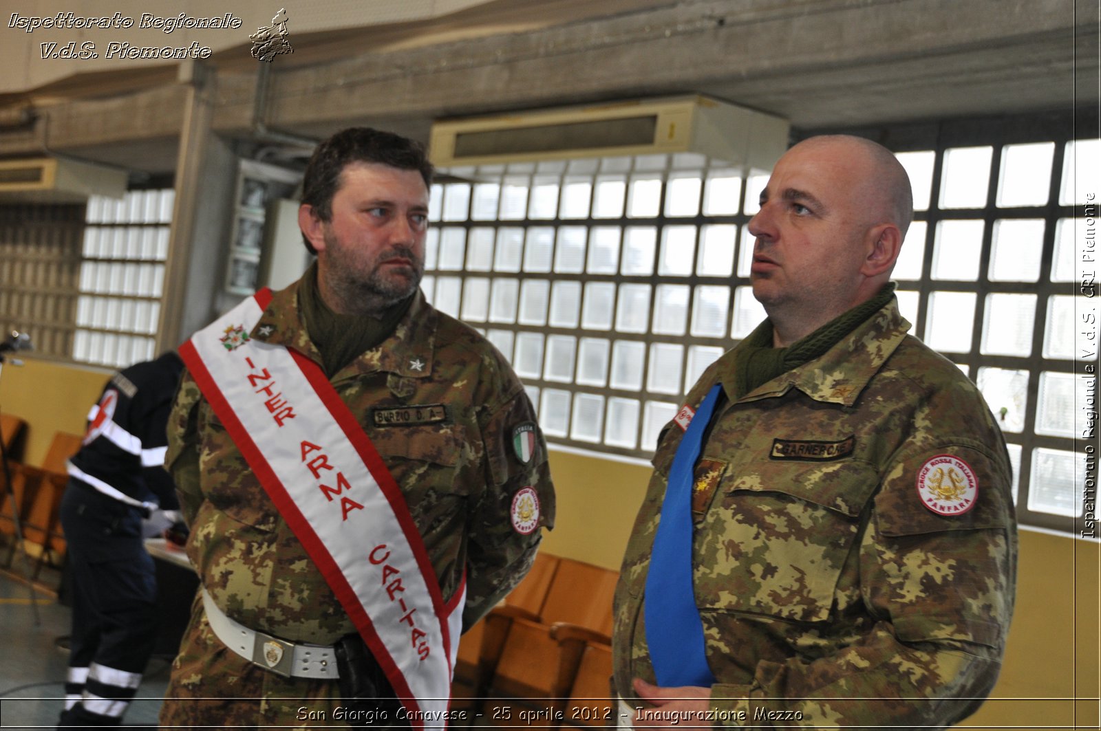 San Giorgio Canavese - 25 aprile 2012 - Inaugurazione Mezzo - Croce Rossa Italiana - Ispettorato Regionale Volontari del Soccorso Piemonte