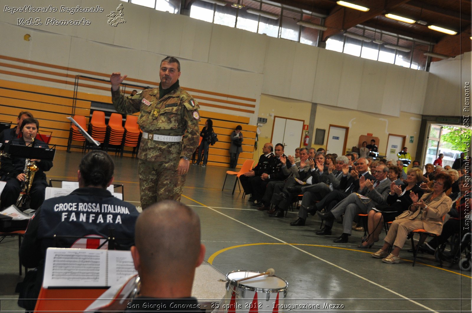 San Giorgio Canavese - 25 aprile 2012 - Inaugurazione Mezzo - Croce Rossa Italiana - Ispettorato Regionale Volontari del Soccorso Piemonte