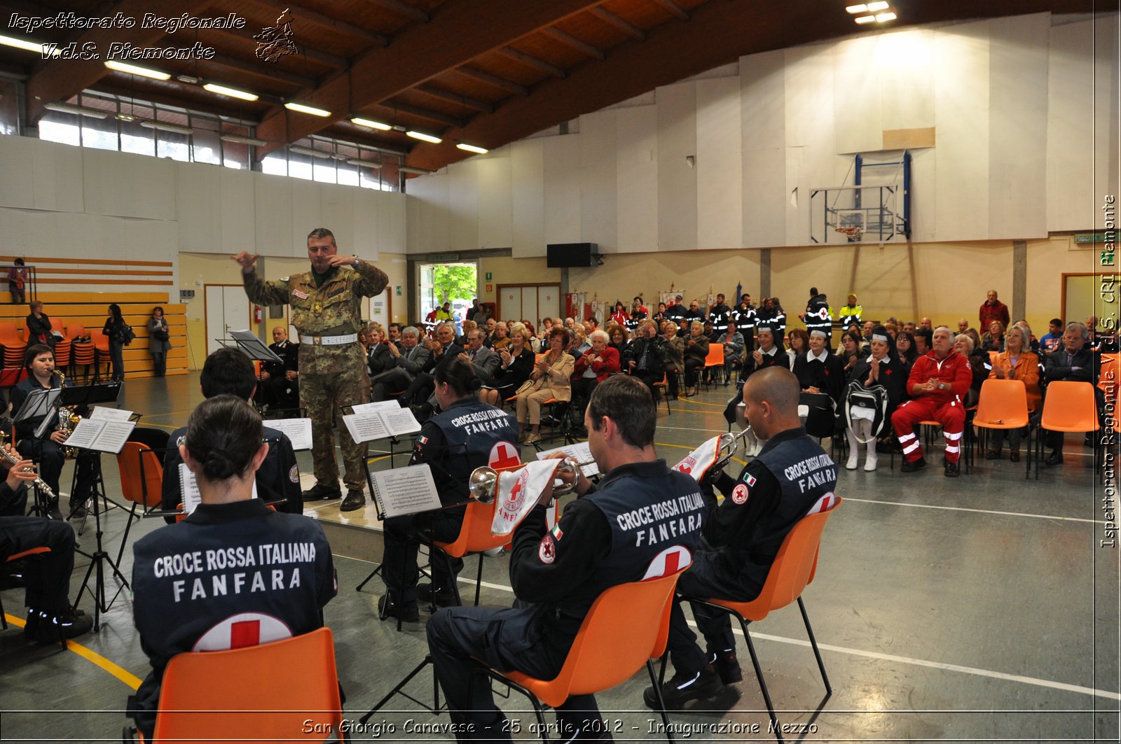 San Giorgio Canavese - 25 aprile 2012 - Inaugurazione Mezzo - Croce Rossa Italiana - Ispettorato Regionale Volontari del Soccorso Piemonte