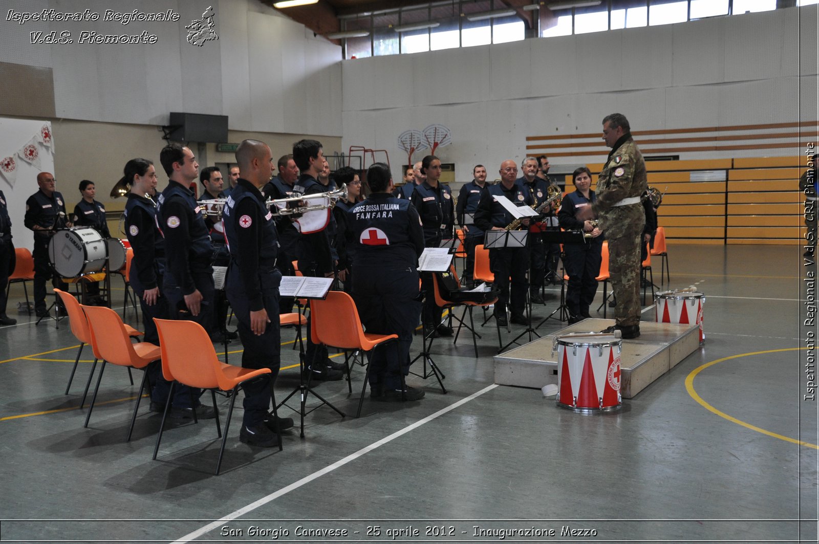 San Giorgio Canavese - 25 aprile 2012 - Inaugurazione Mezzo - Croce Rossa Italiana - Ispettorato Regionale Volontari del Soccorso Piemonte