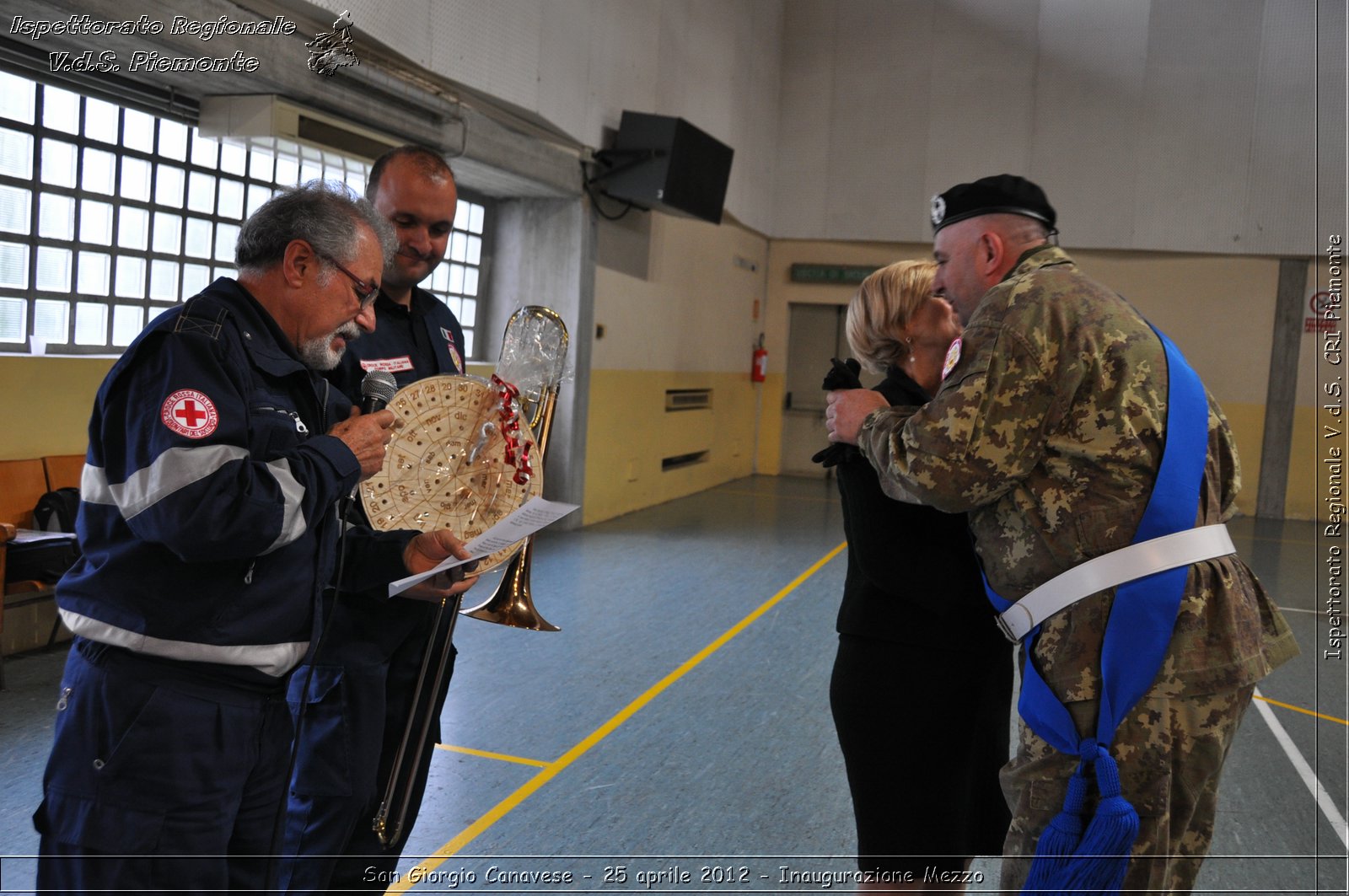 San Giorgio Canavese - 25 aprile 2012 - Inaugurazione Mezzo - Croce Rossa Italiana - Ispettorato Regionale Volontari del Soccorso Piemonte