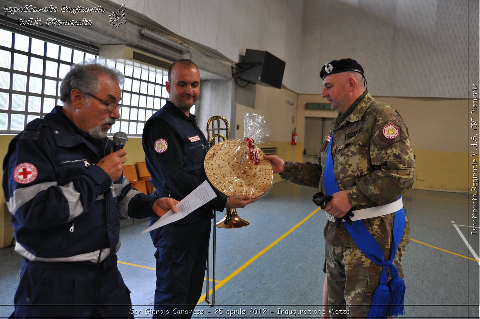 San Giorgio Canavese - 25 aprile 2012 - Inaugurazione Mezzo - Croce Rossa Italiana - Ispettorato Regionale Volontari del Soccorso Piemonte