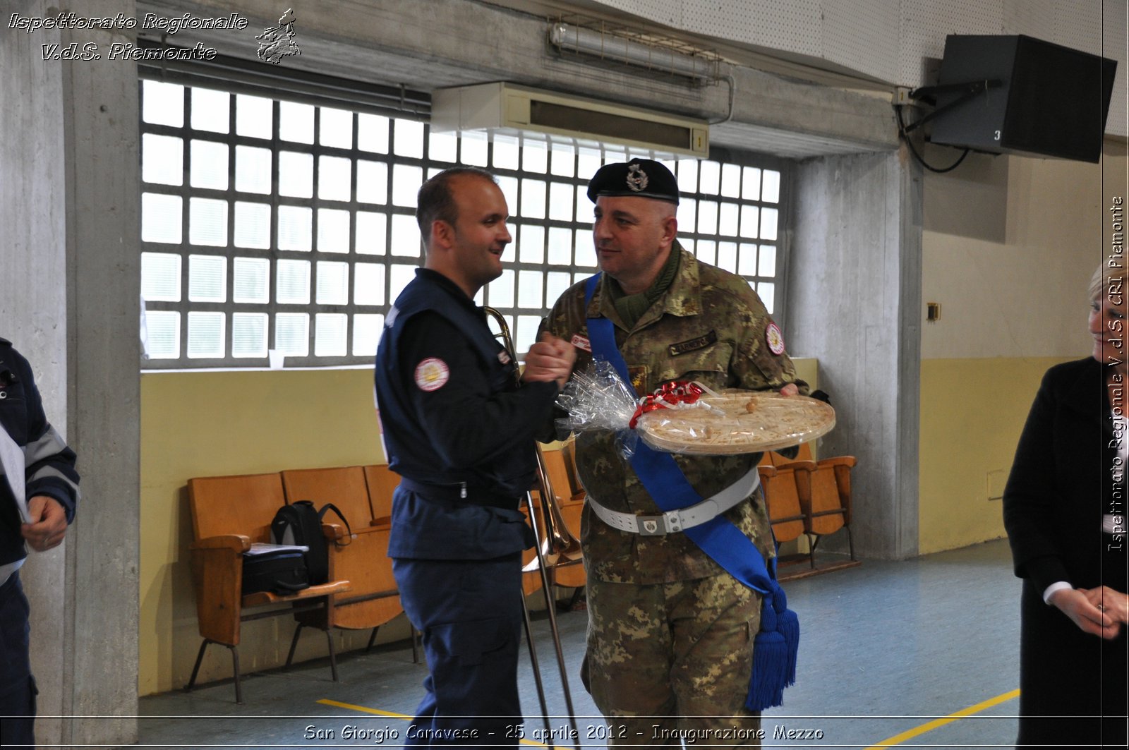 San Giorgio Canavese - 25 aprile 2012 - Inaugurazione Mezzo - Croce Rossa Italiana - Ispettorato Regionale Volontari del Soccorso Piemonte